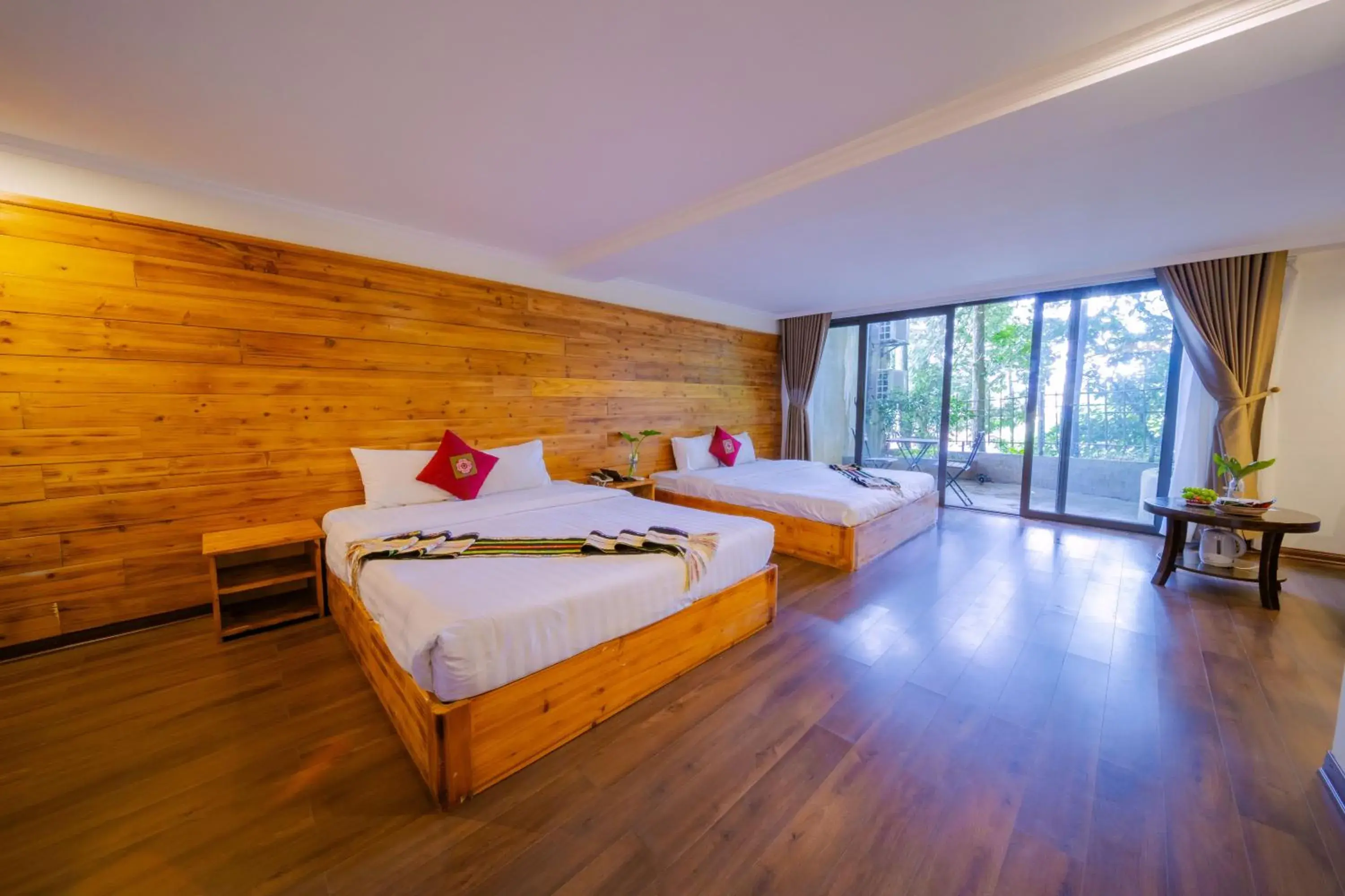 Family Room with Garden View in Sapa Village Hotel Family Room with Garden View in Sapa Village Hotel