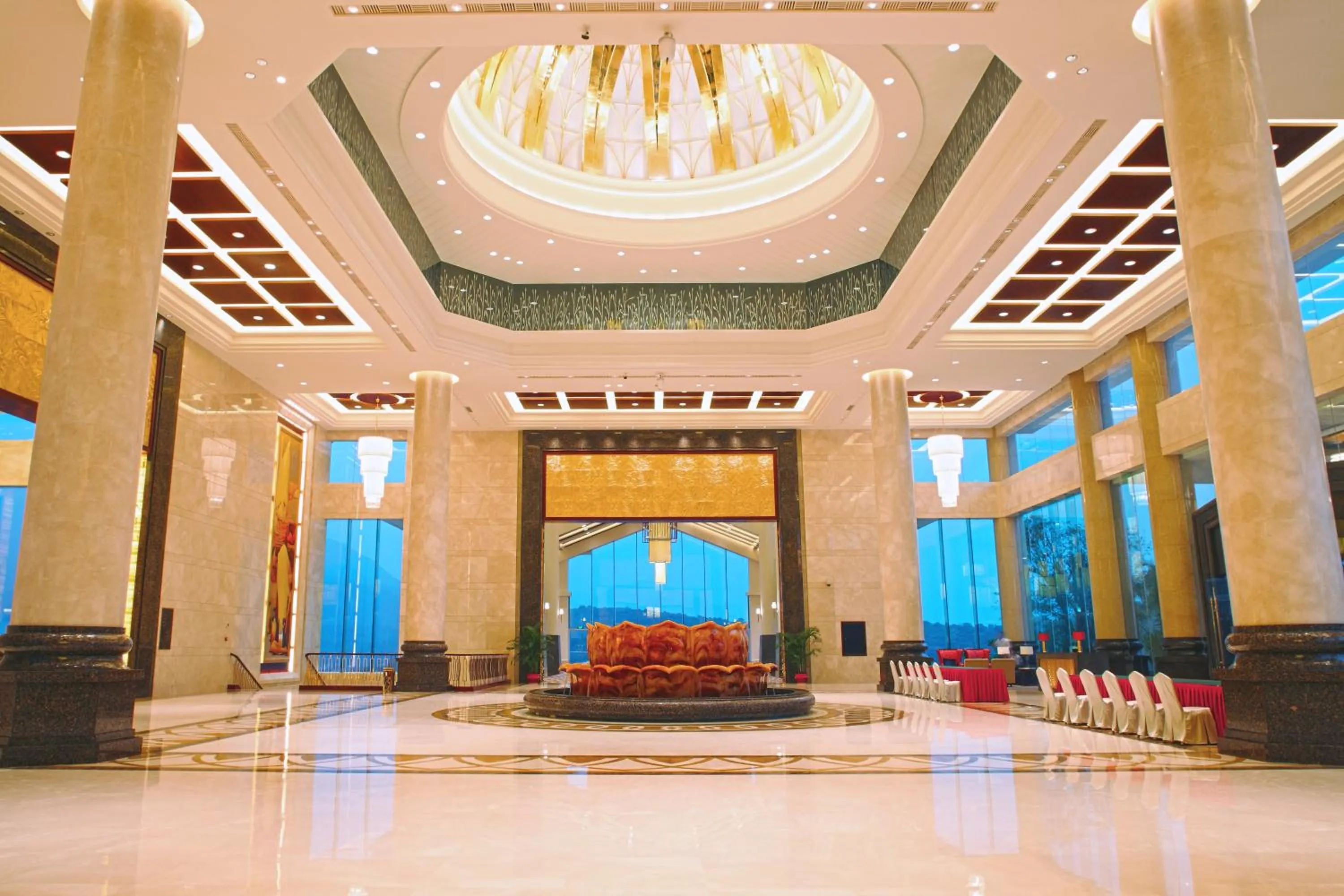 Lobby or reception in C&D Hotel,Putian