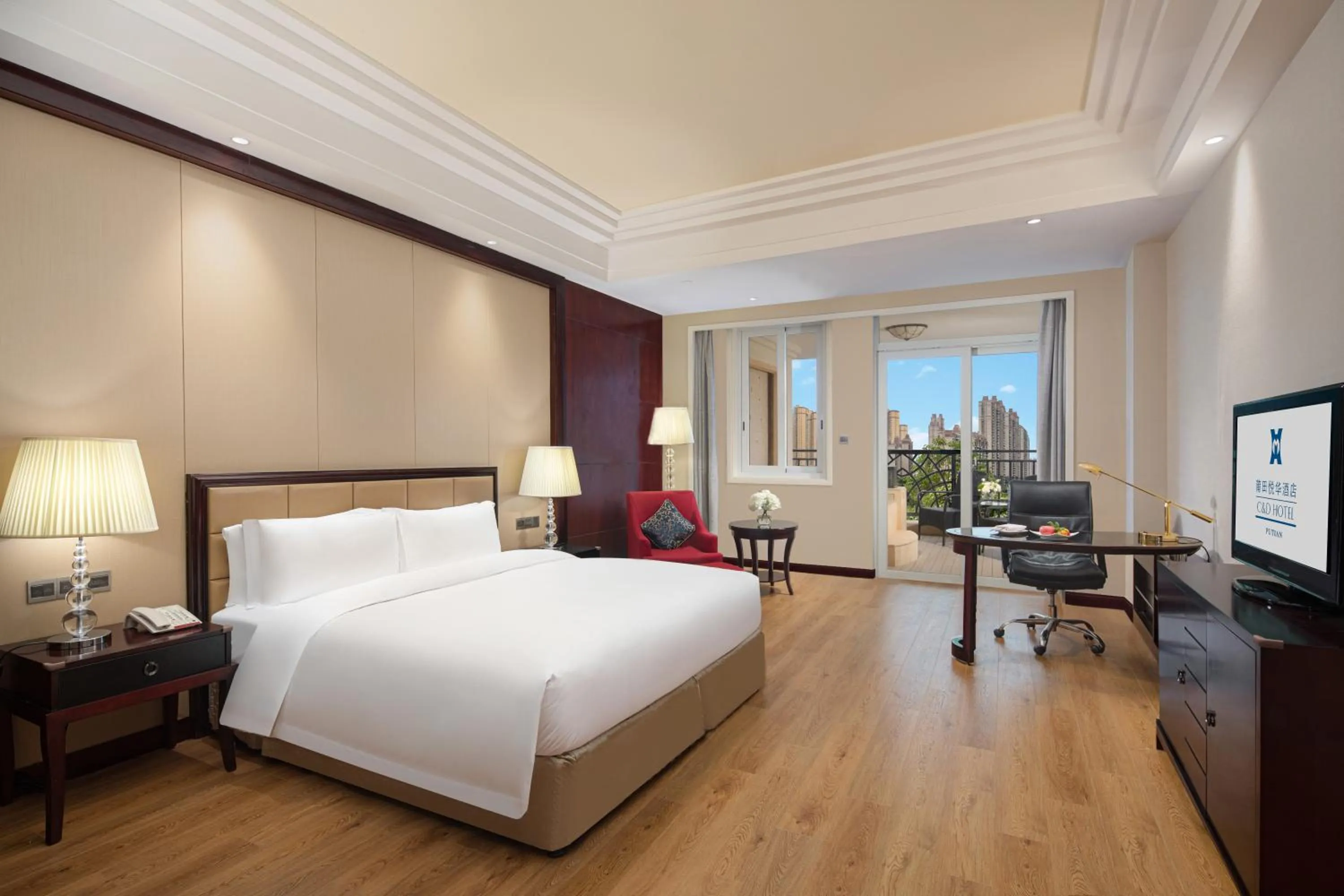 Bedroom, Bed in C&D Hotel,Putian