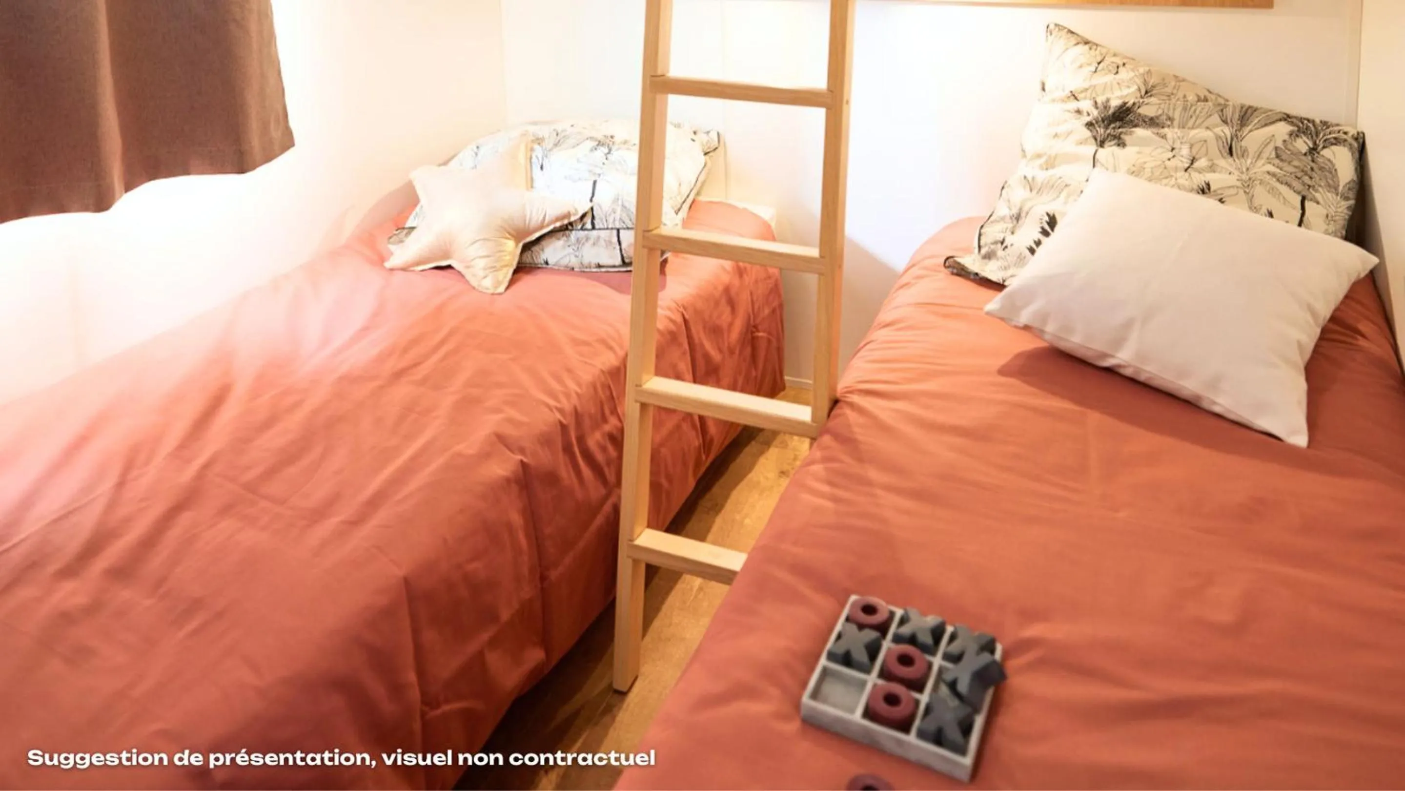 Bedroom, Bed in Camping Les Dunes