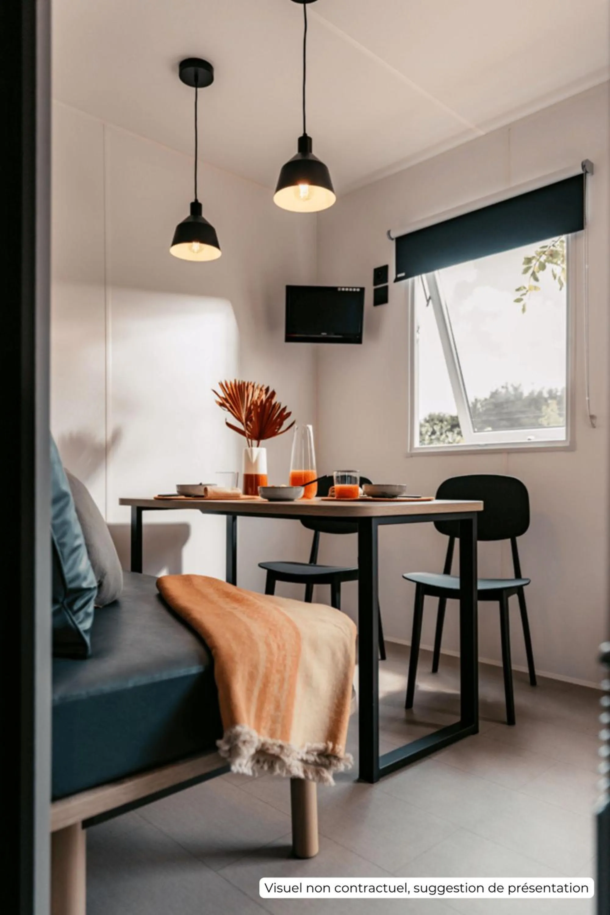 Dining area in Camping Les Dunes