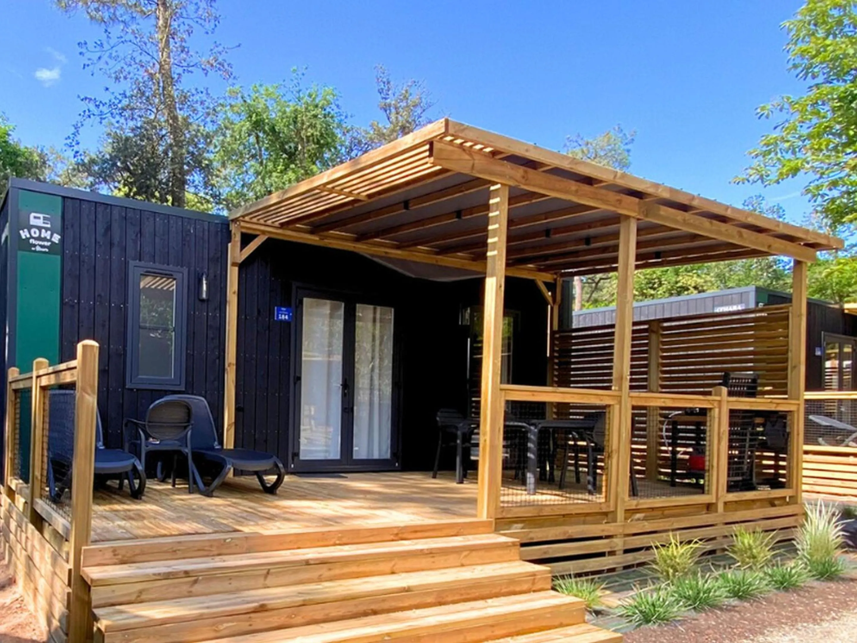 Property building in Camping Les Dunes