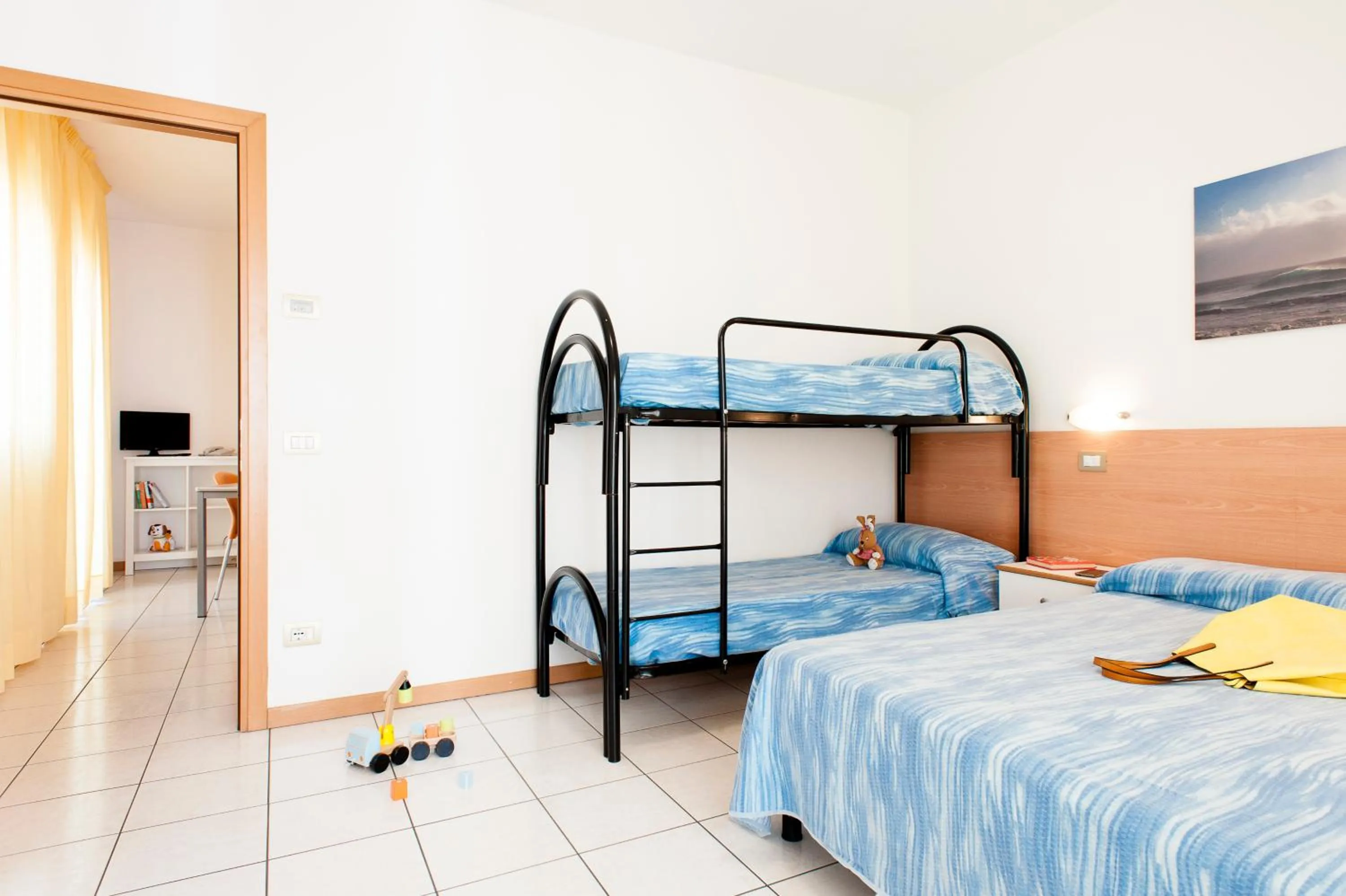 Bedroom, Bed in Welcome Residence per famiglie