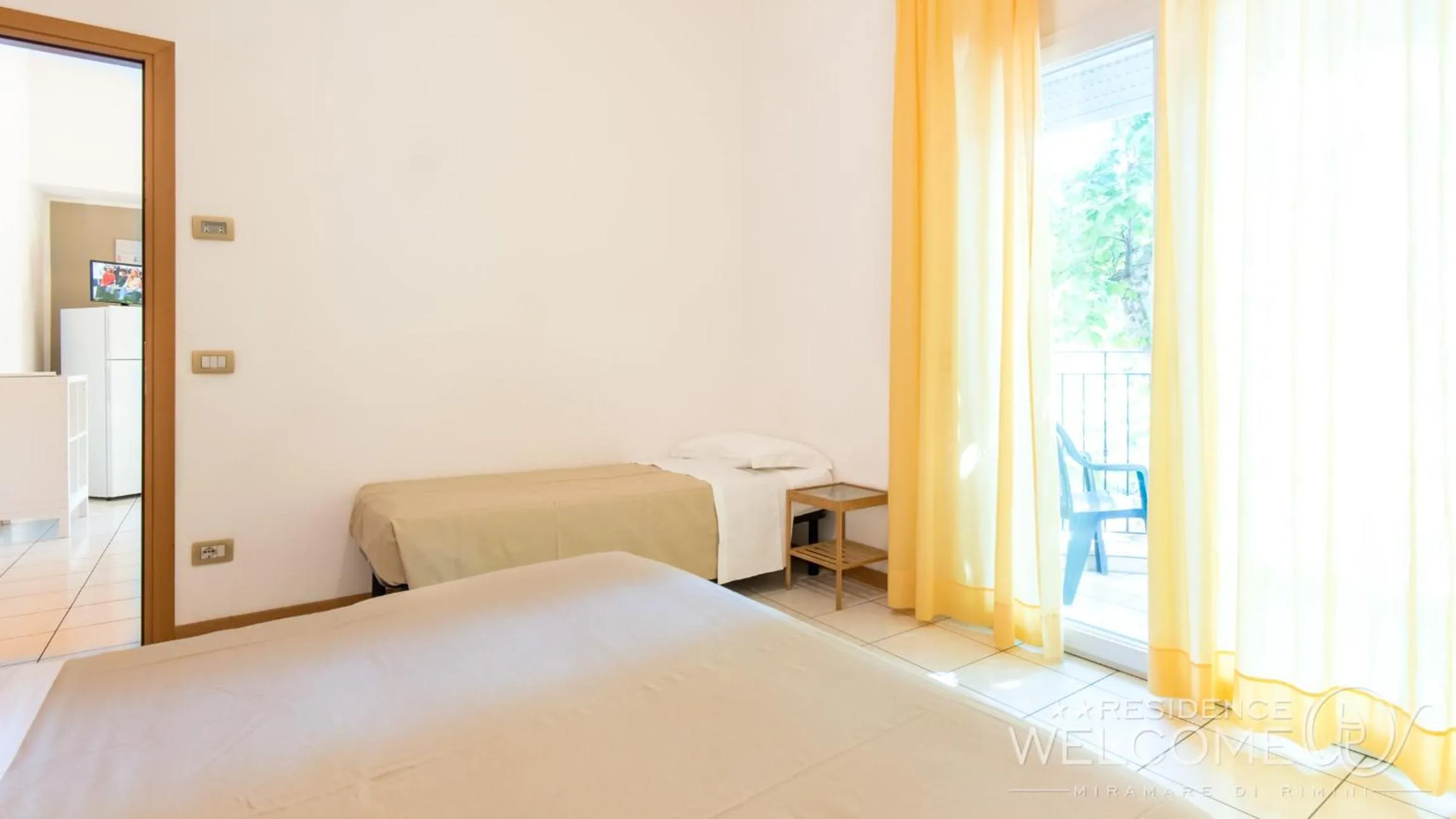 Bedroom, Bed in Welcome Residence per famiglie