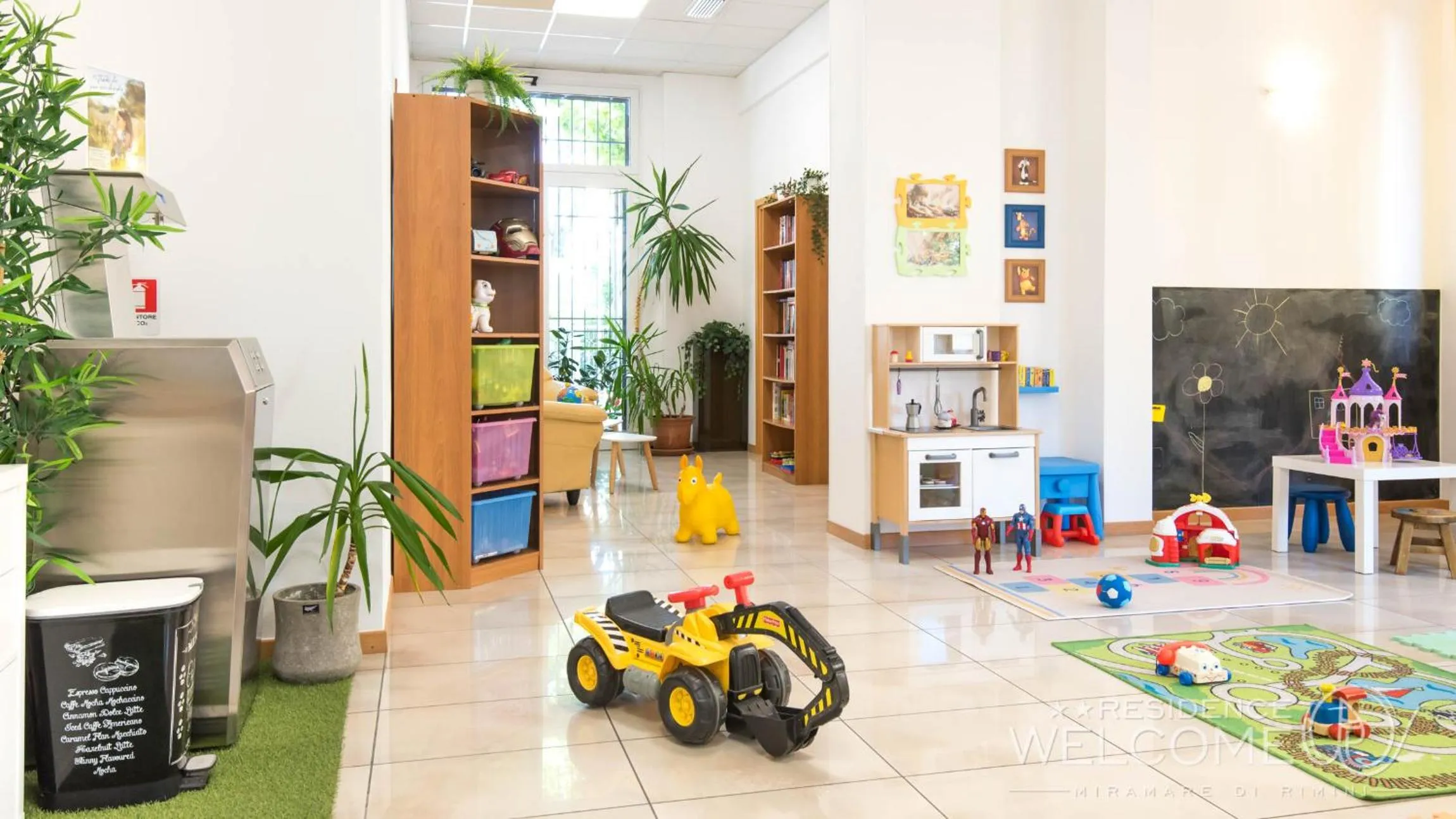 Children play ground in Welcome Residence per famiglie
