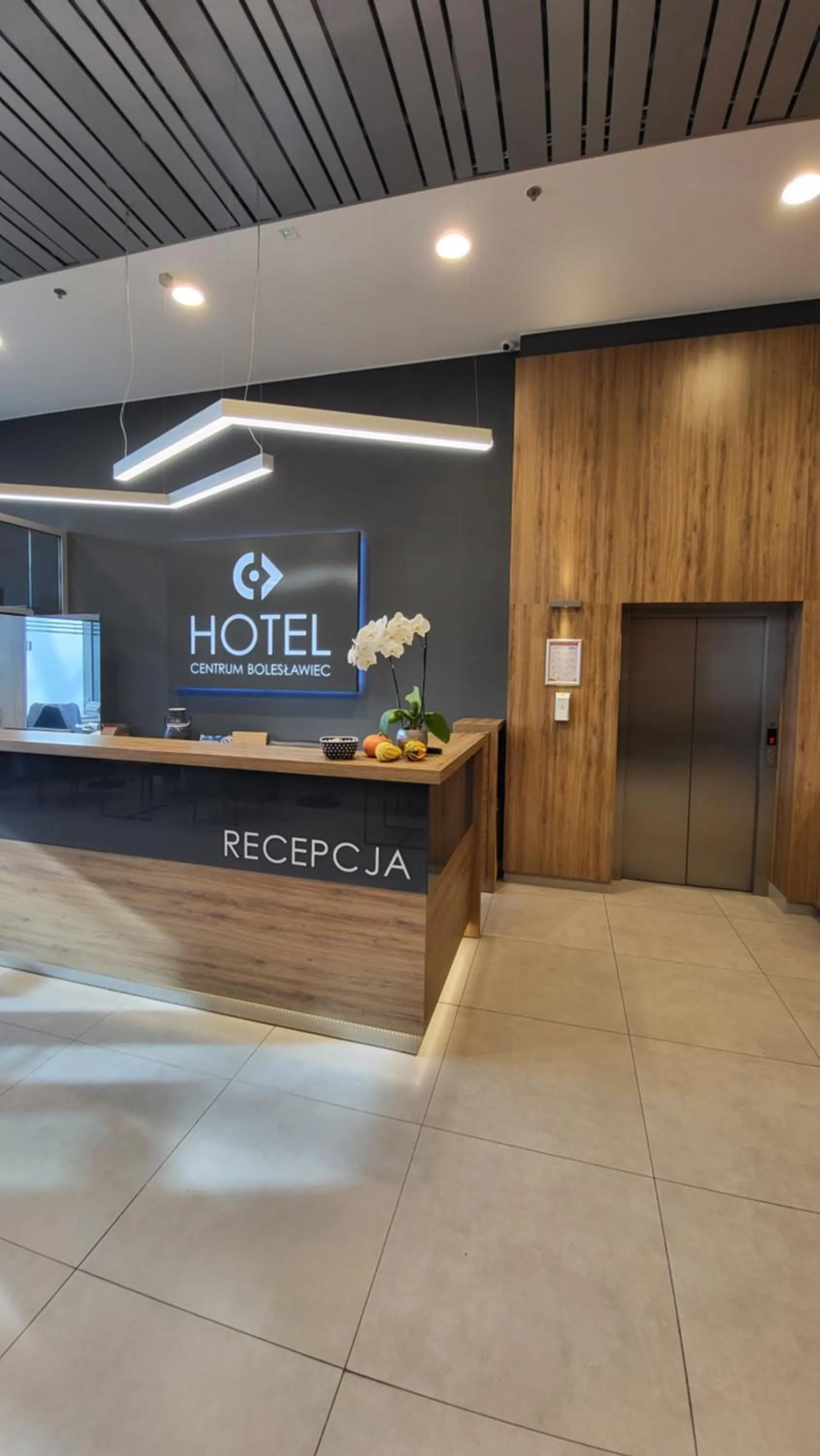 Lobby or reception in Hotel Centrum