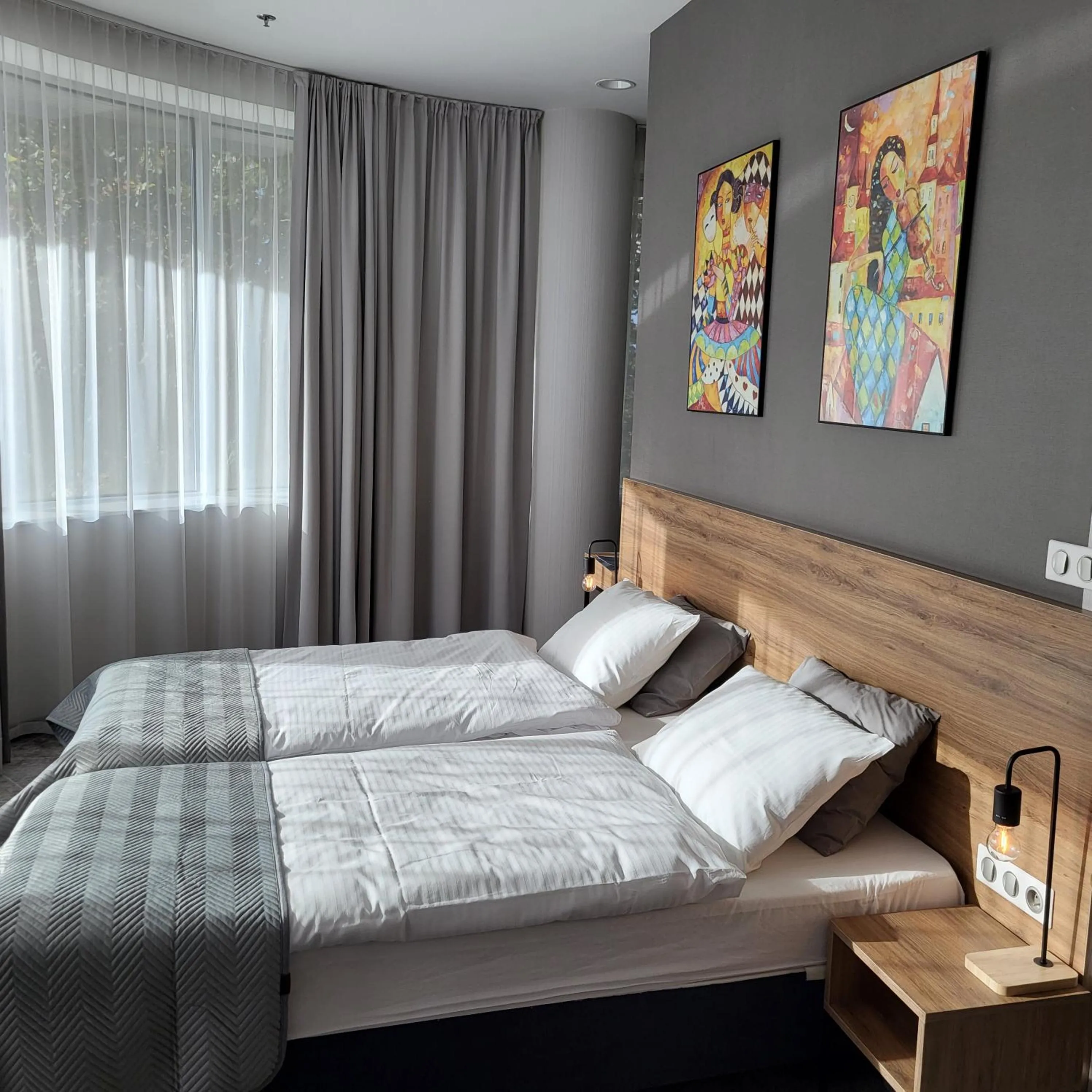 Bed in Hotel Centrum