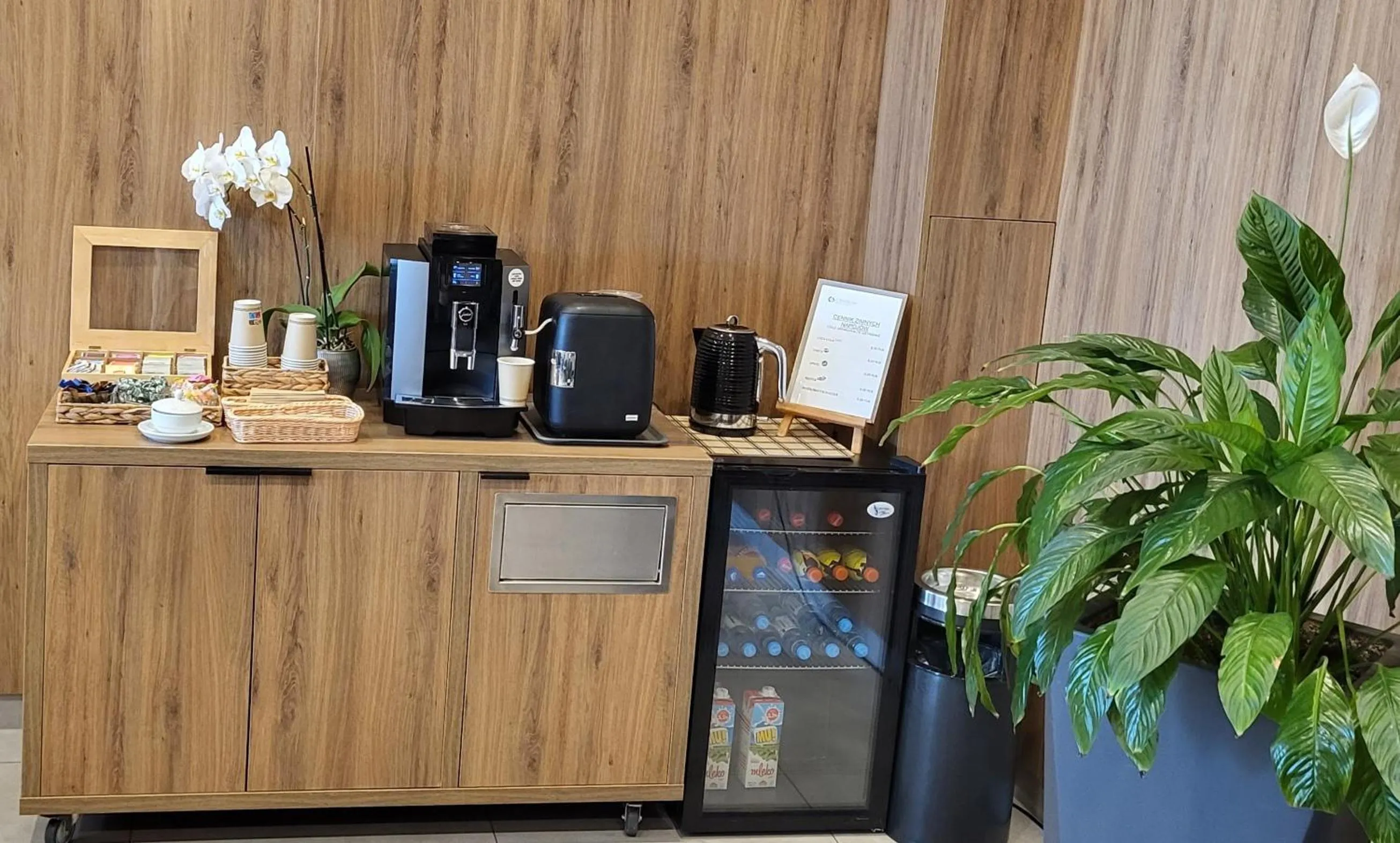 Lobby or reception in Hotel Centrum