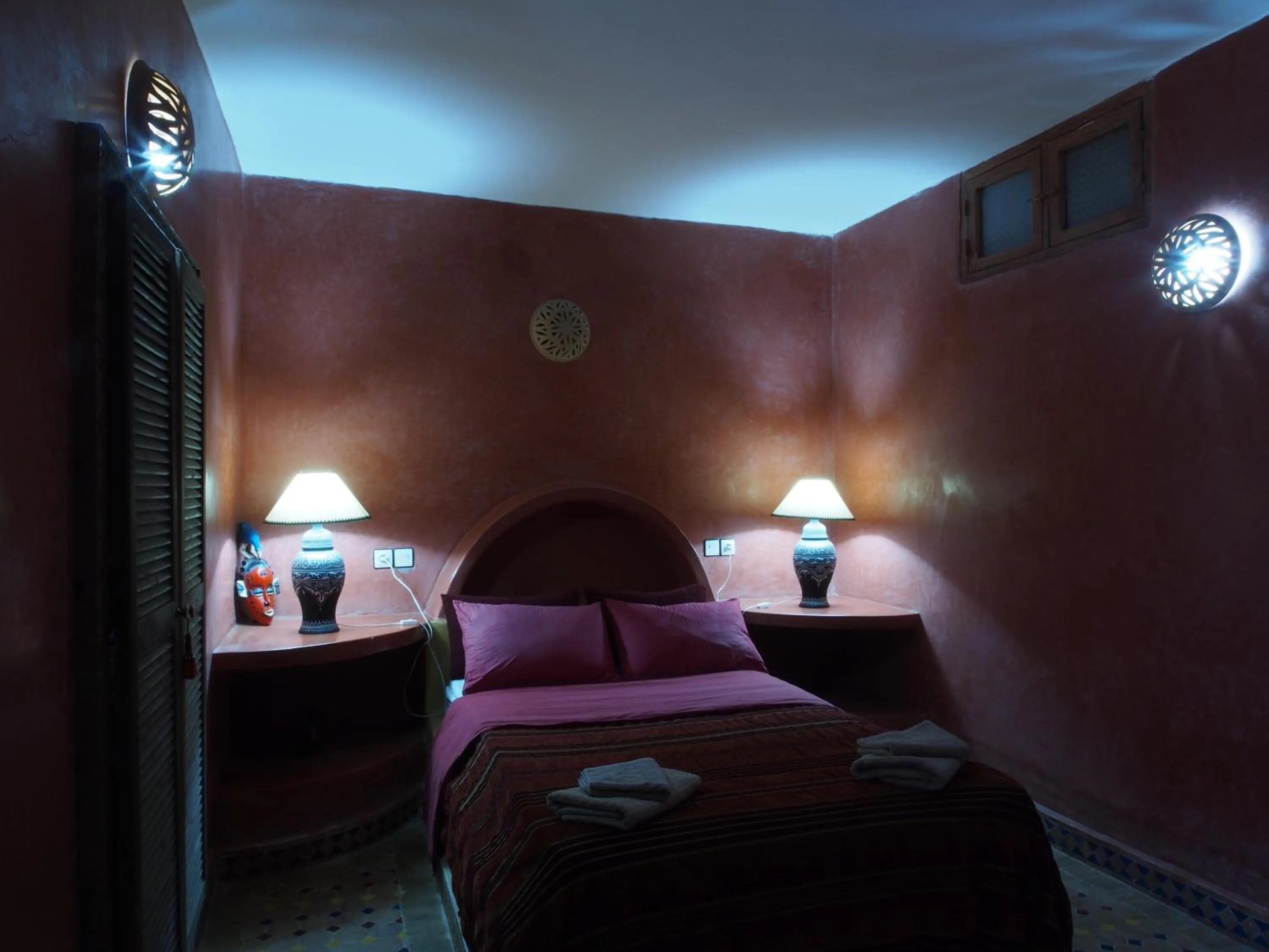 Bed in Villa Grenadine