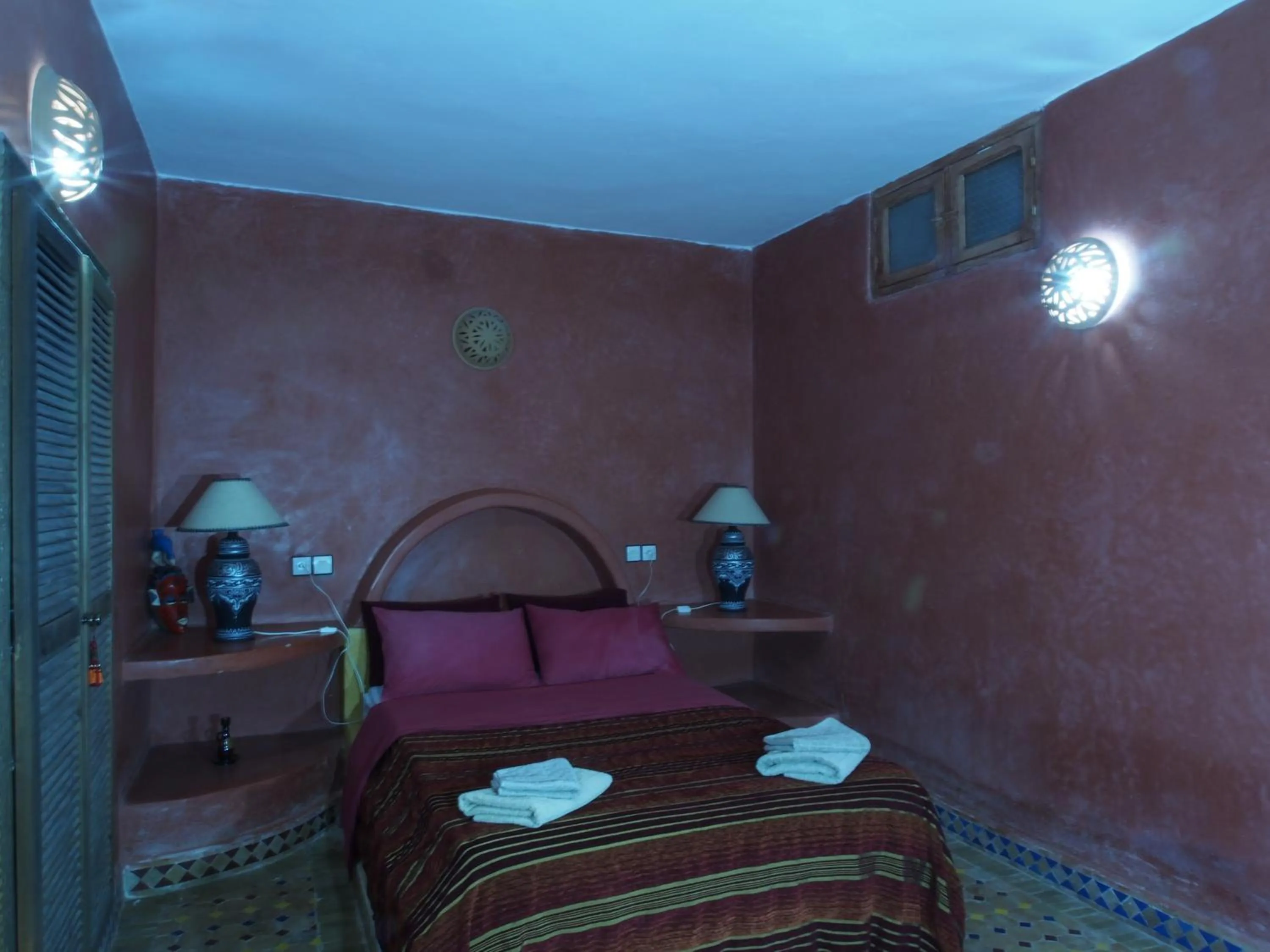 Bed in Villa Grenadine