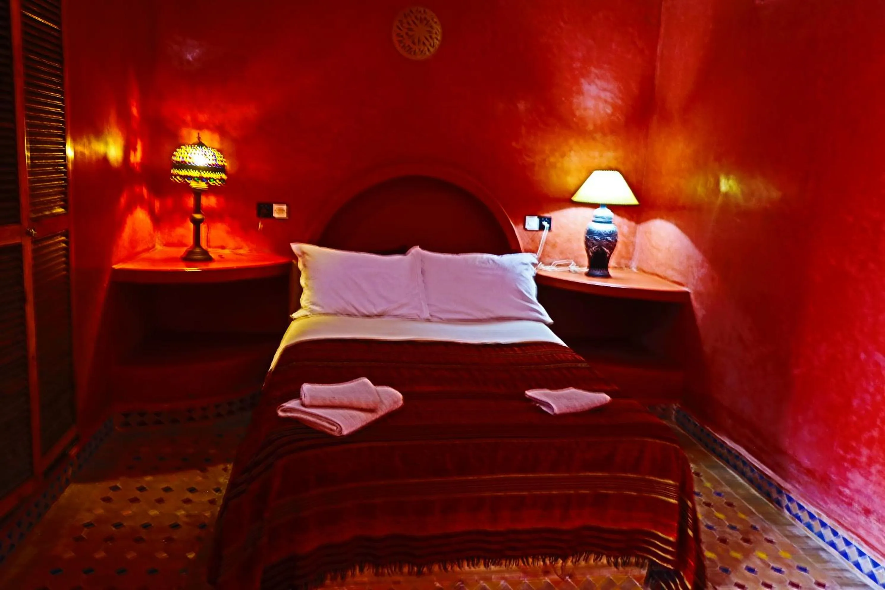 Bed in Villa Grenadine