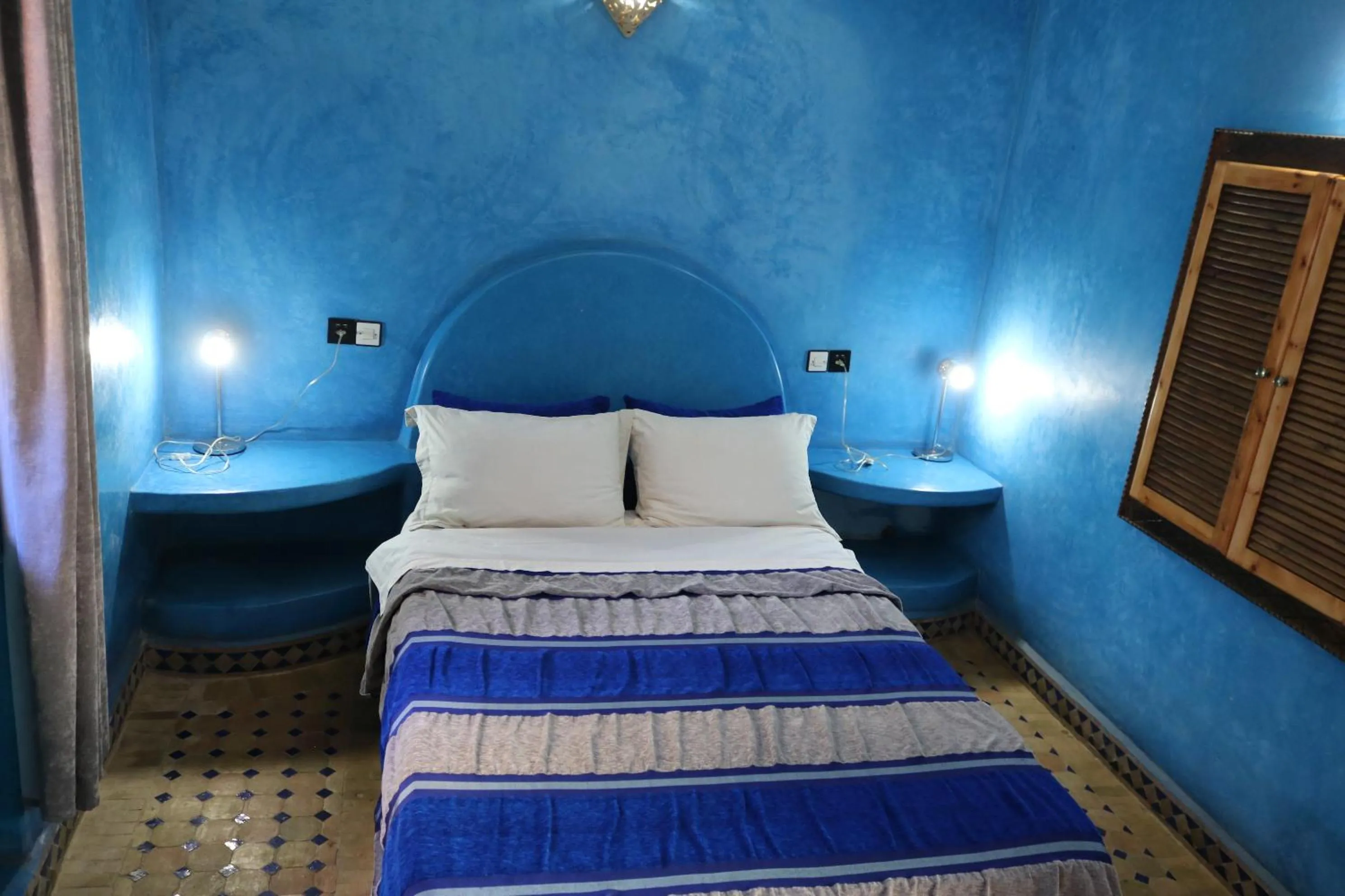 Bed in Villa Grenadine