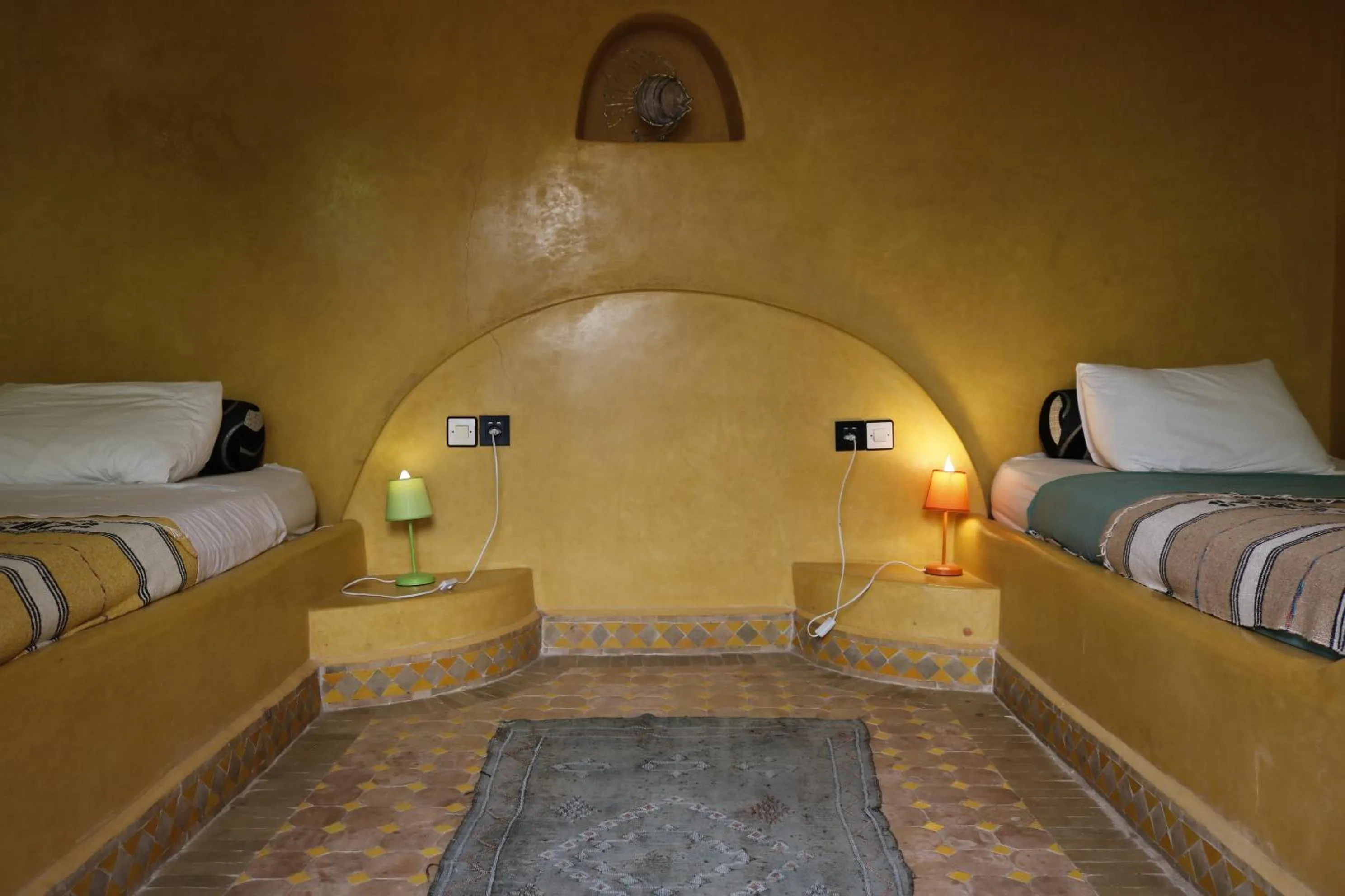 Bed in Villa Grenadine