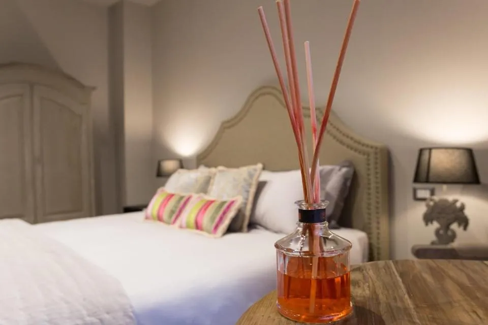 Decorative detail, Bed in Il Duomo Luxury Suite