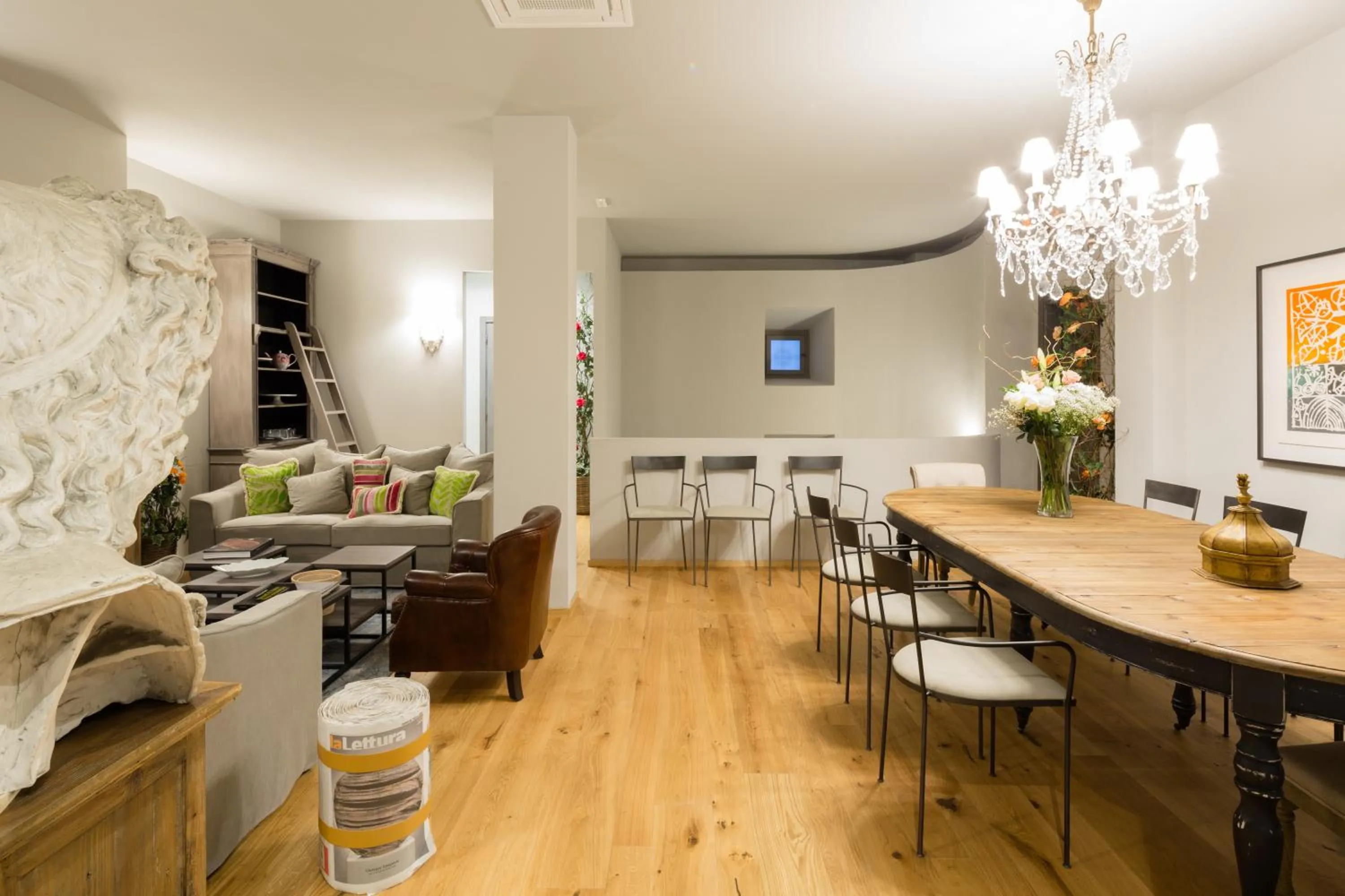 Living room in Il Duomo Luxury Suite