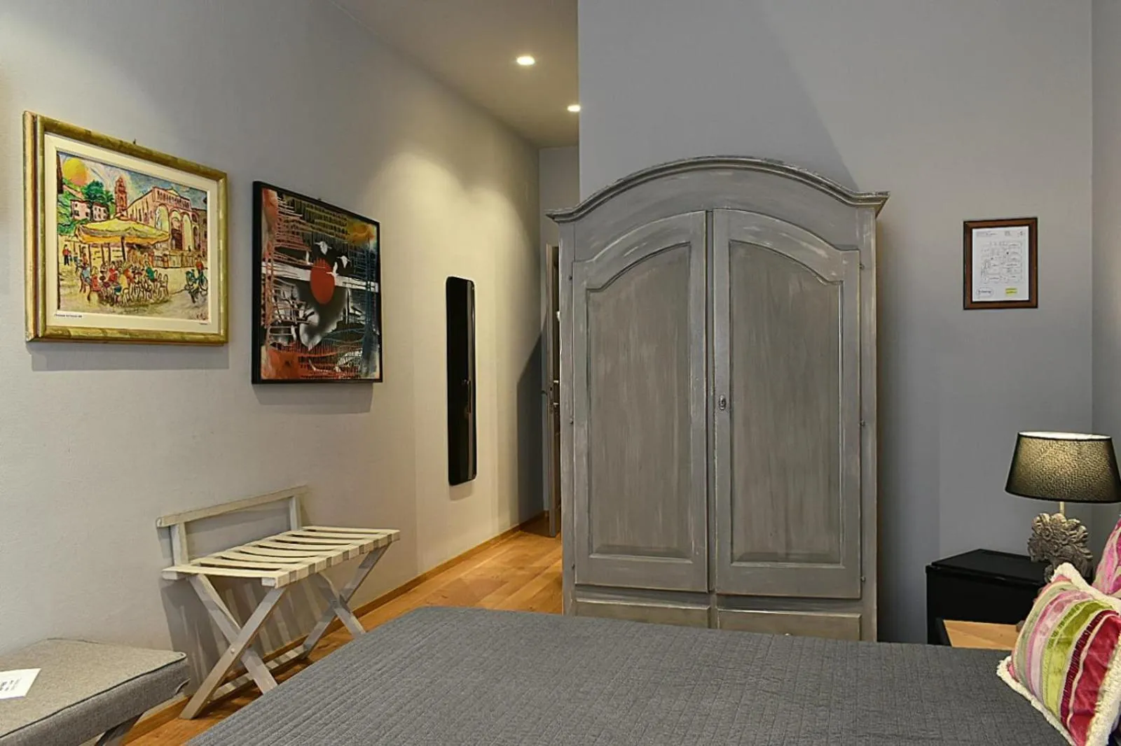 Bed in Il Duomo Luxury Suite