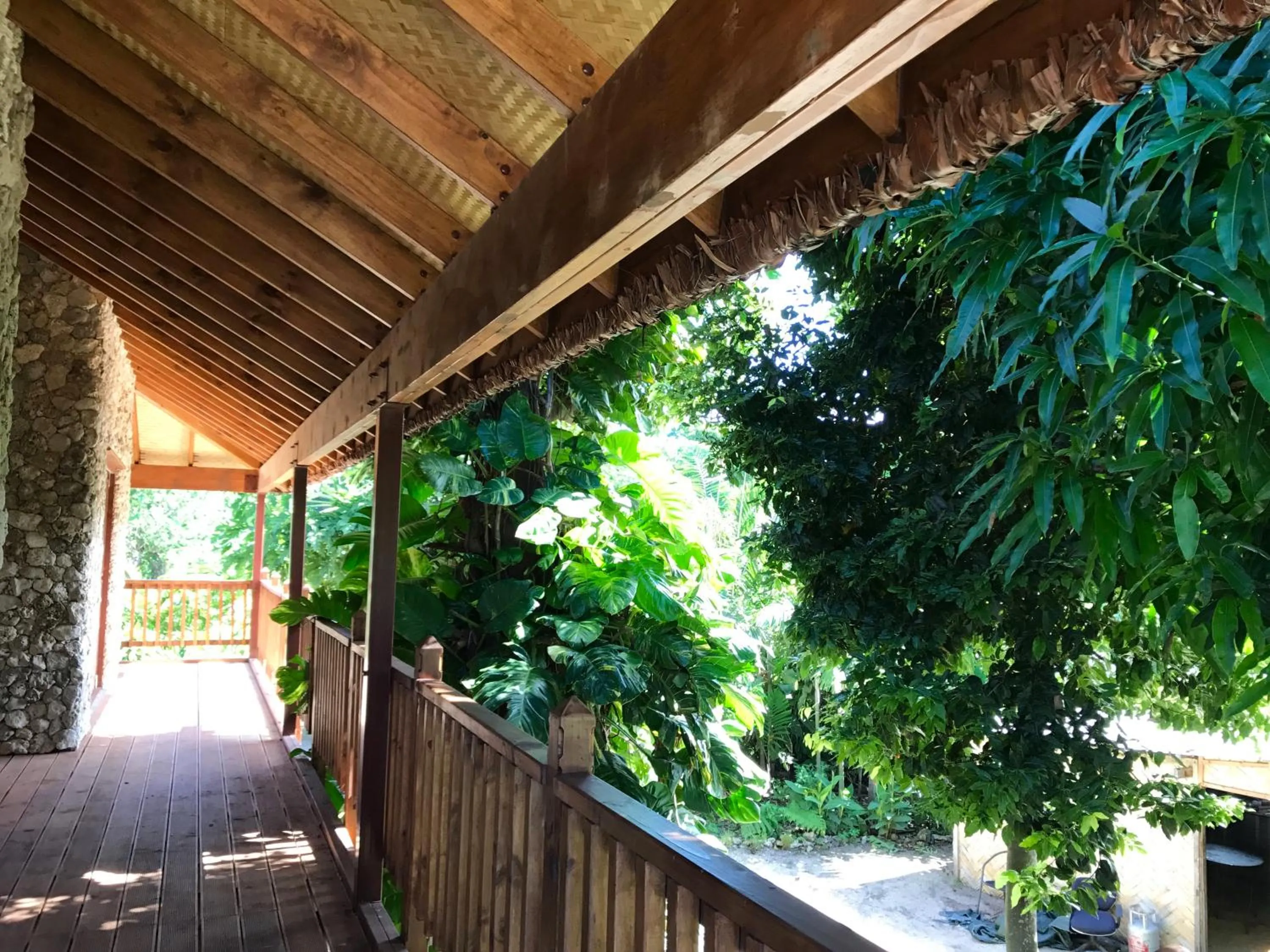 Balcony/Terrace in Tanna Evergreen Resort & Tours