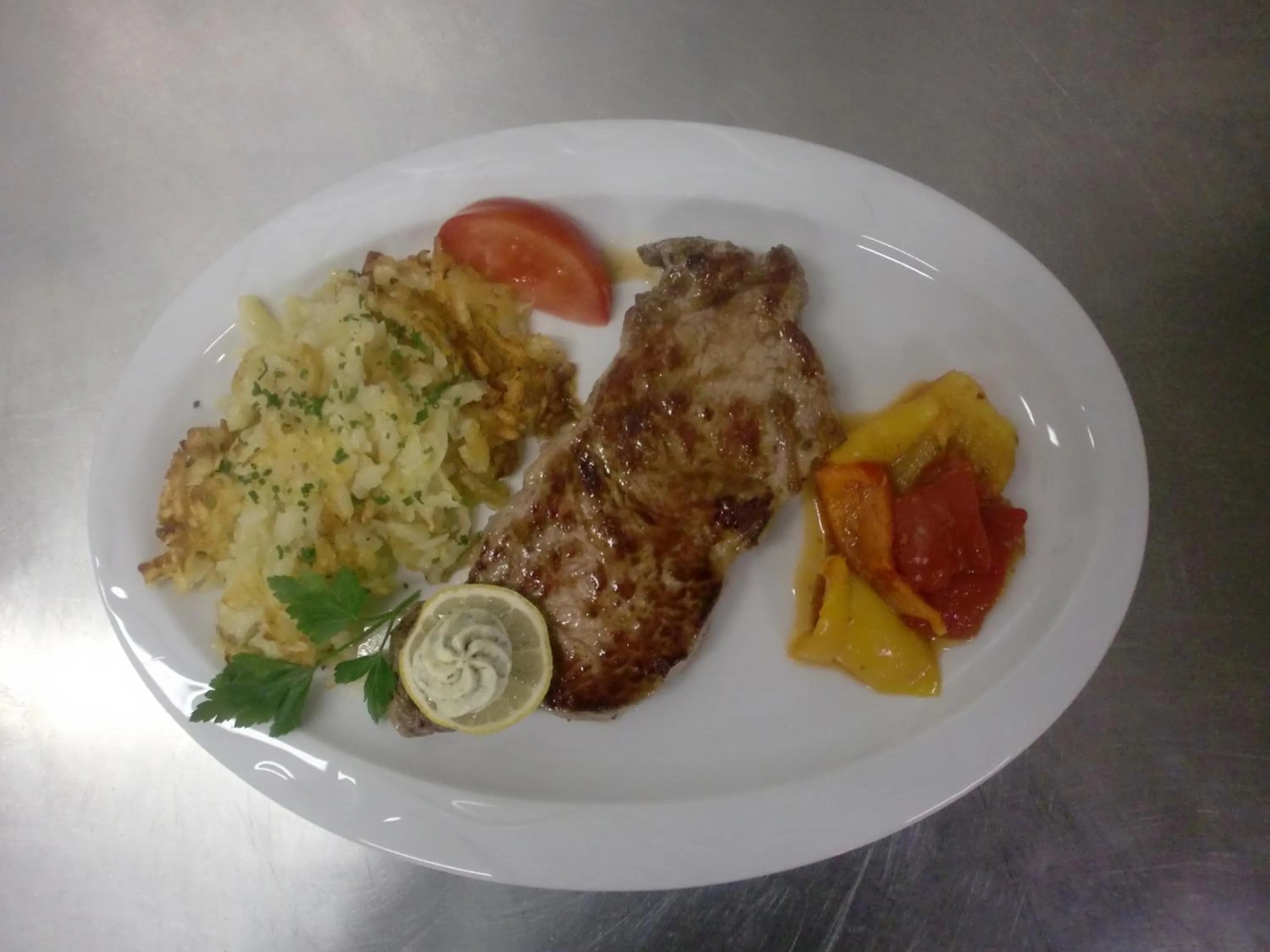 Food close-up in Hotel Chavalatsch