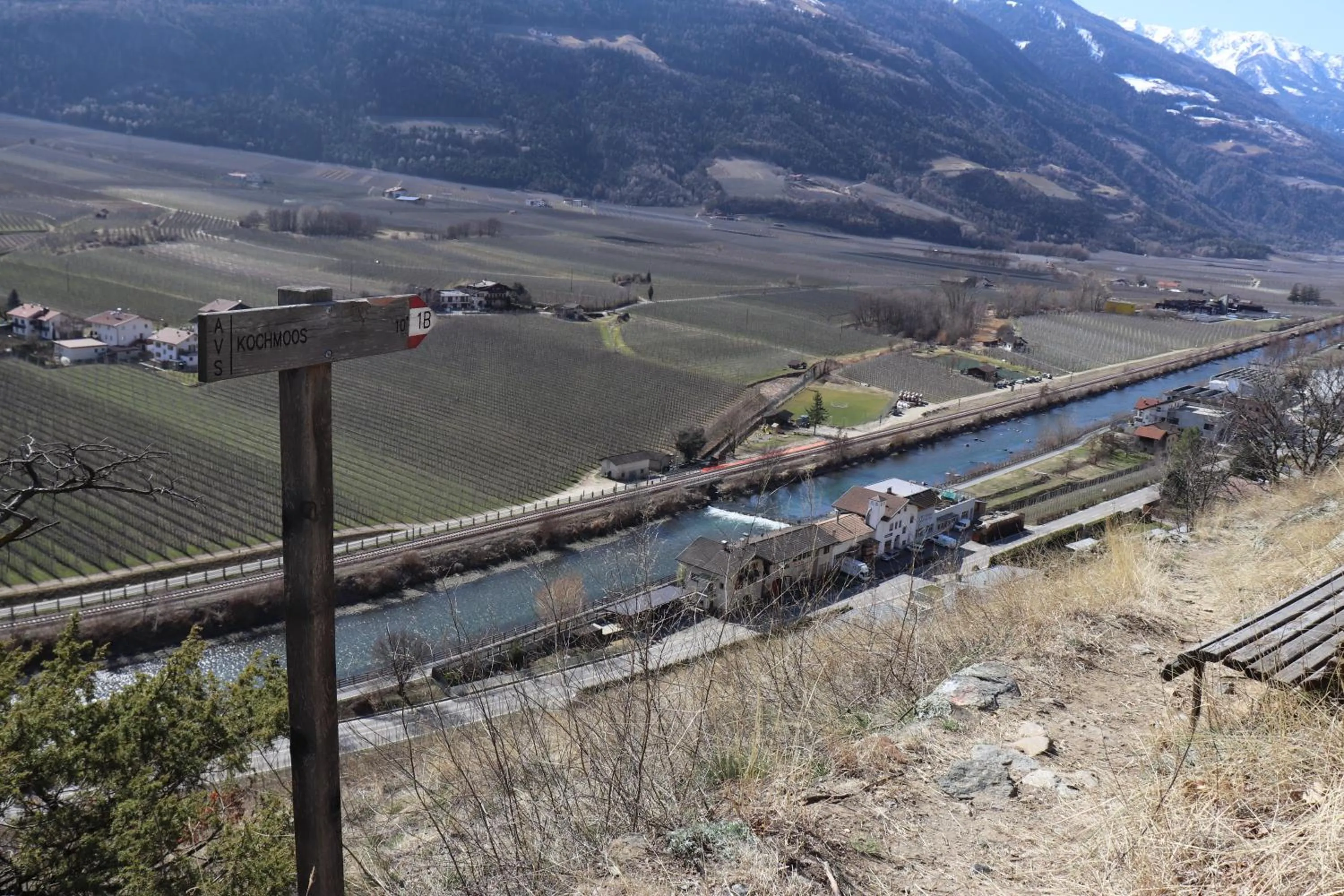 Natural landscape in Bad Kochenmoos