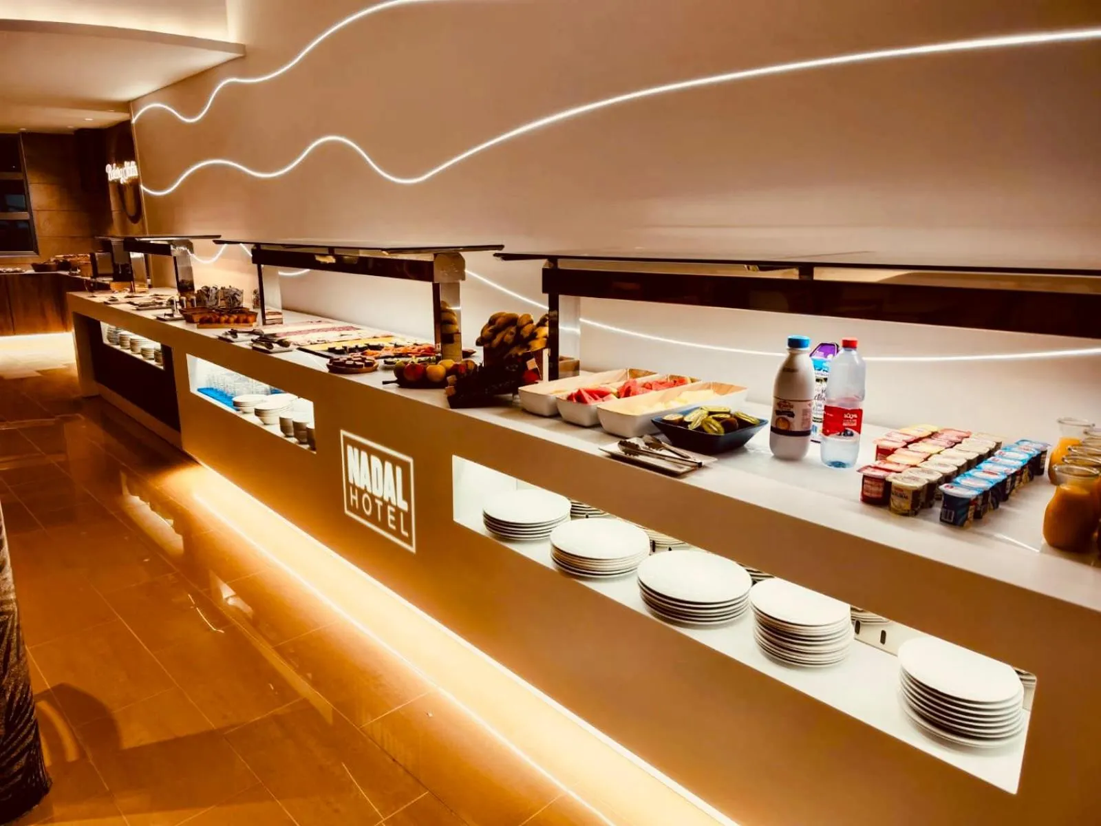 Buffet breakfast in Hotel Nadal