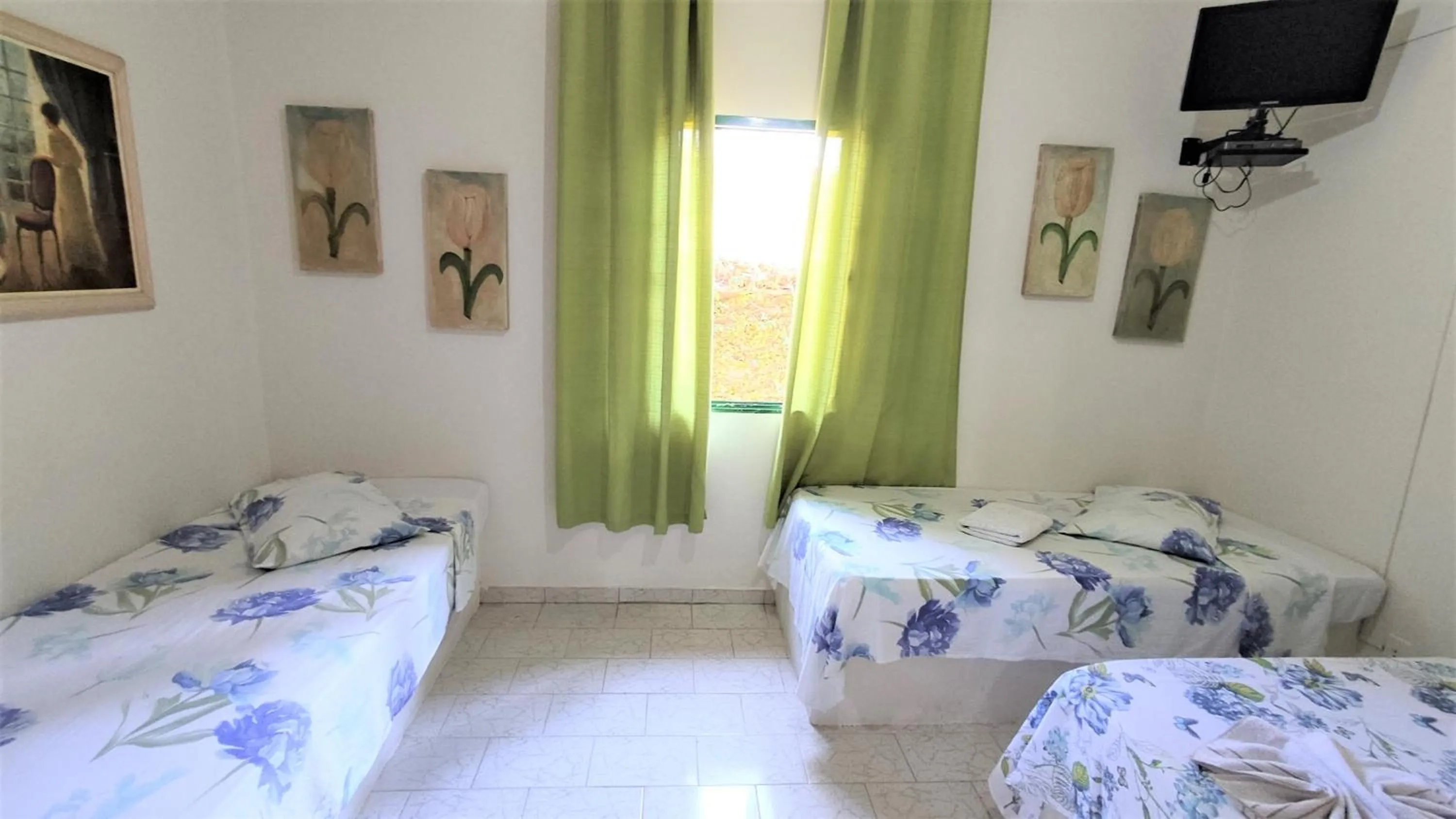 Bed in Chalés Vila da Serra