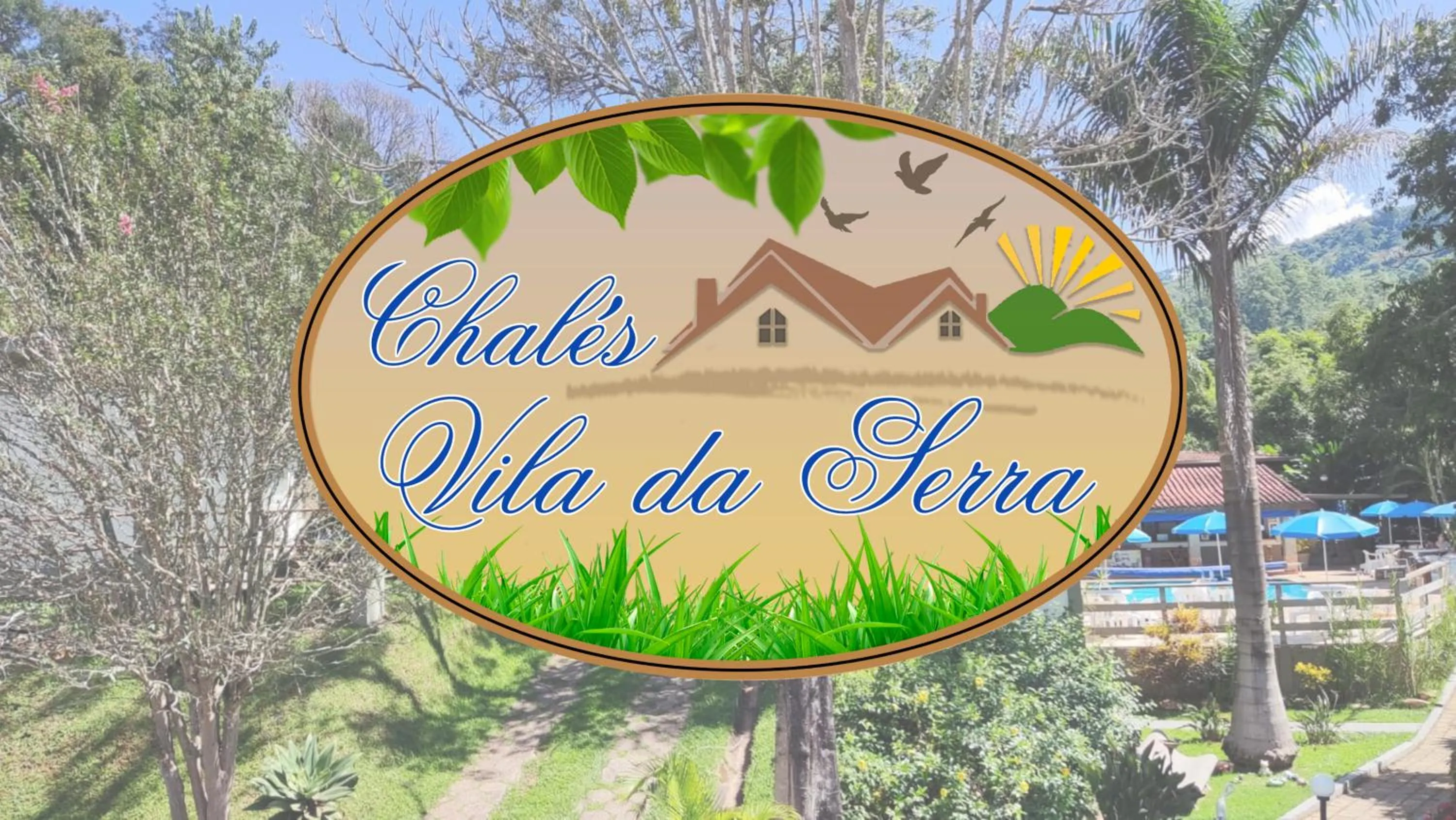 Logo/Certificate/Sign in Chalés Vila da Serra