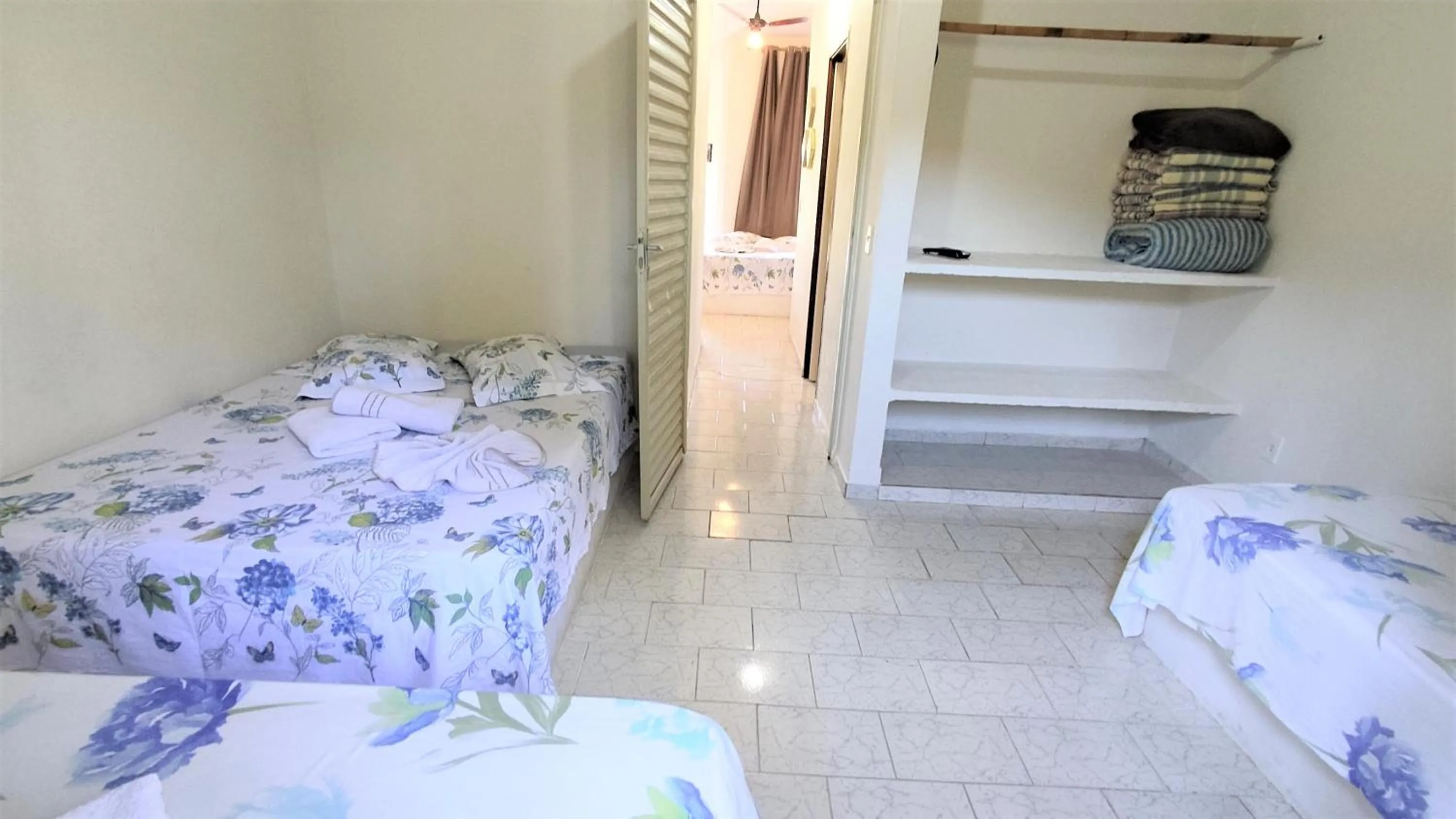 Bed in Chalés Vila da Serra