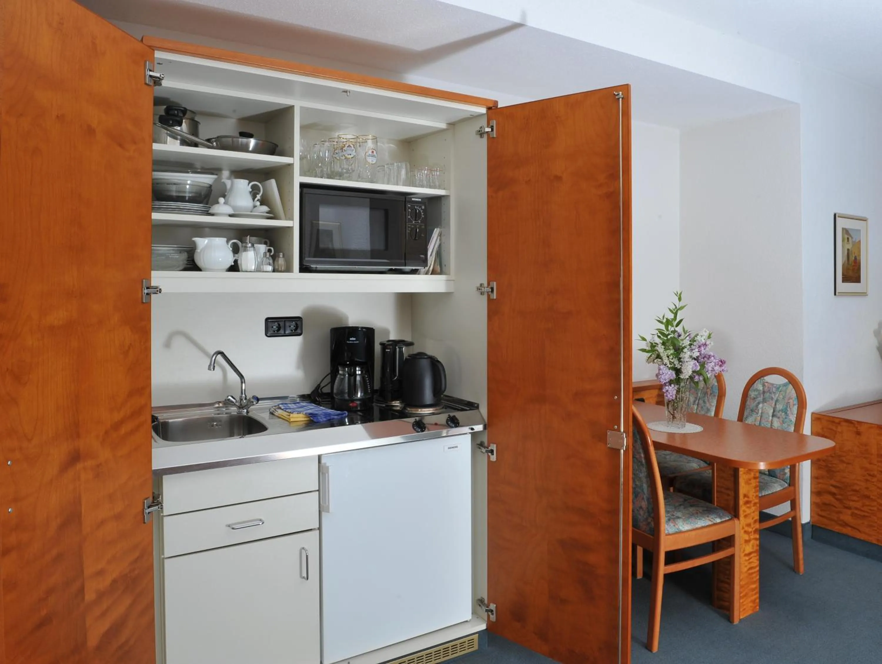 Coffee/tea facilities in Hotel Grüner Baum