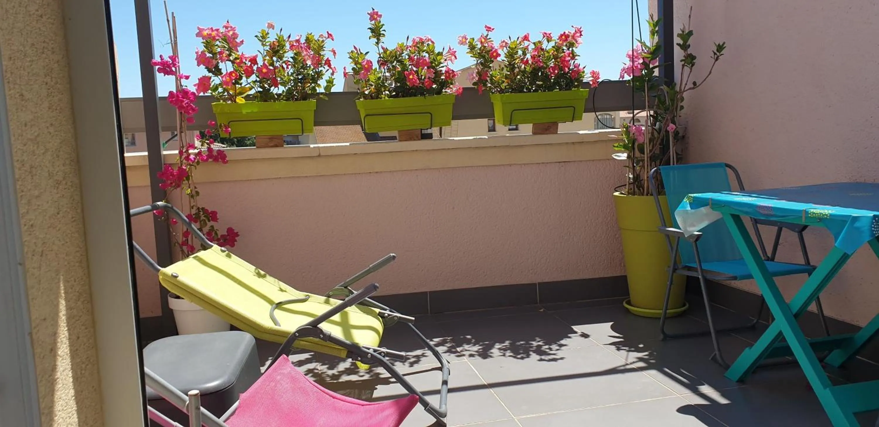 Patio in Chambres d'hôtes Chez Pat et Nanou