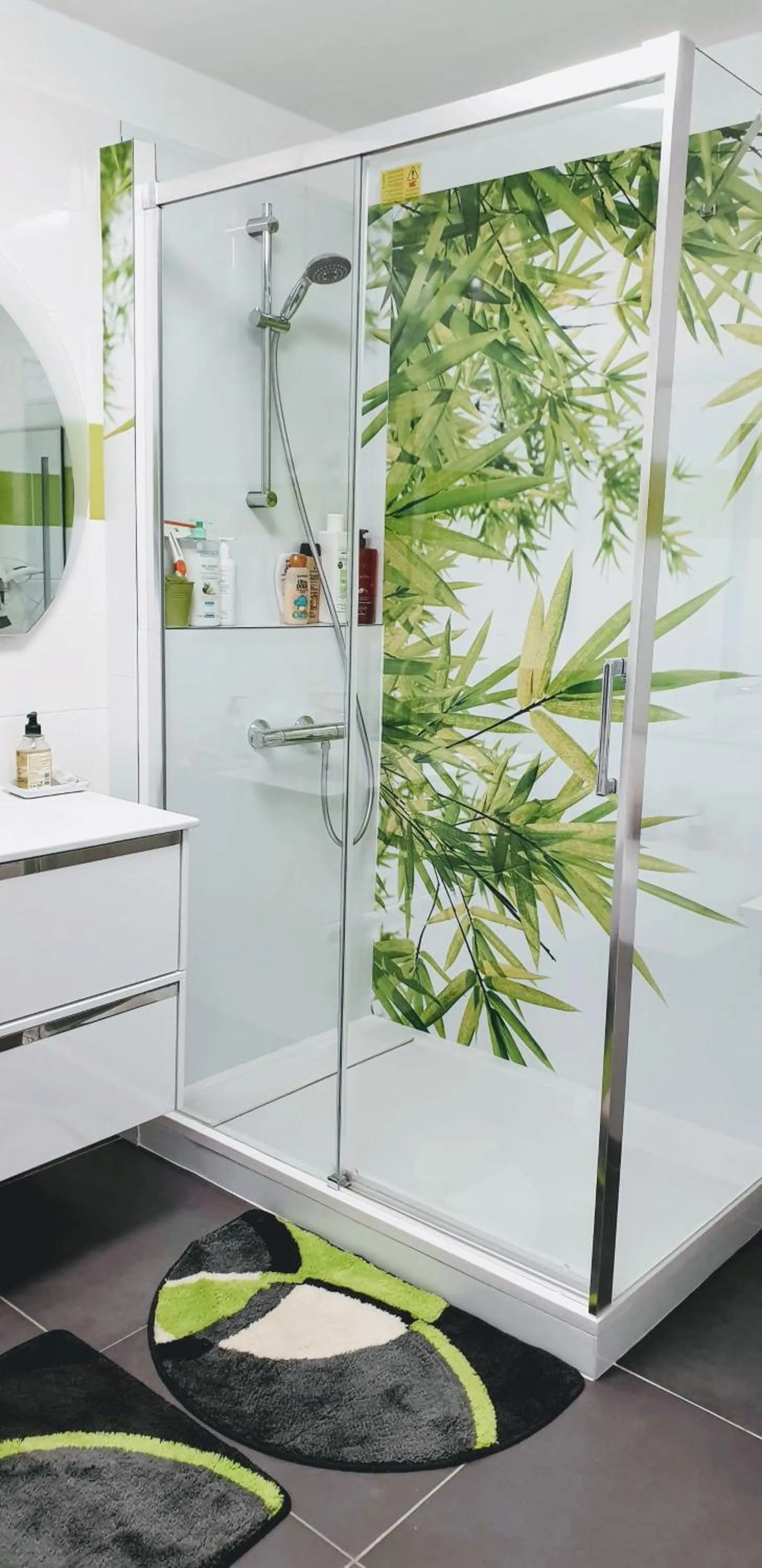 Shower in Chambres d'hôtes Chez Pat et Nanou