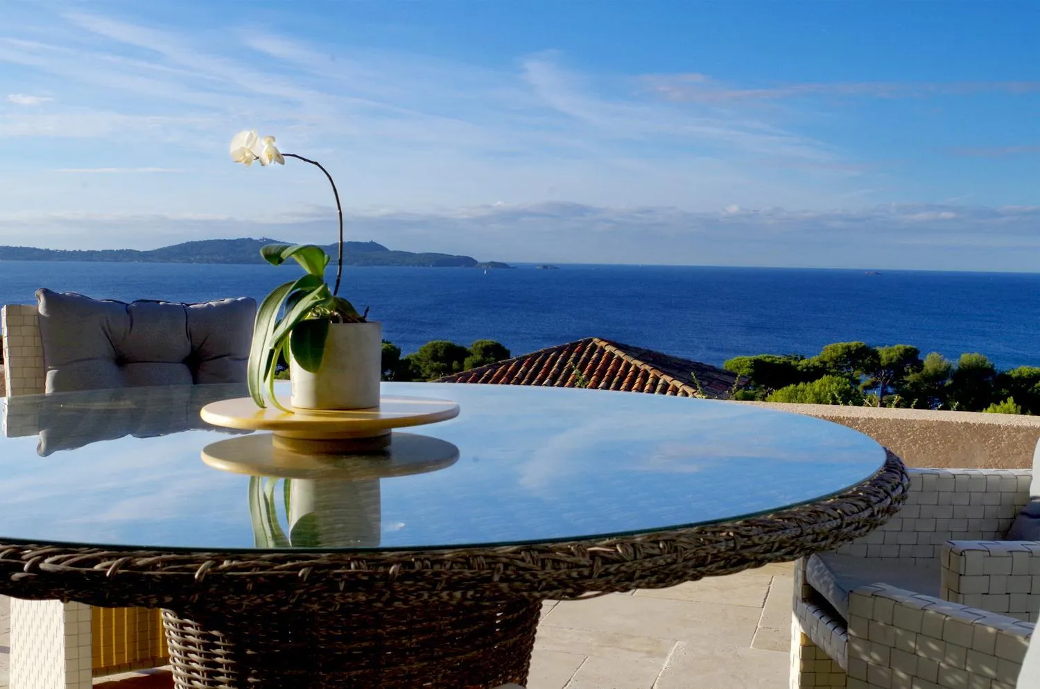 Sea view in Chambres Bellevue