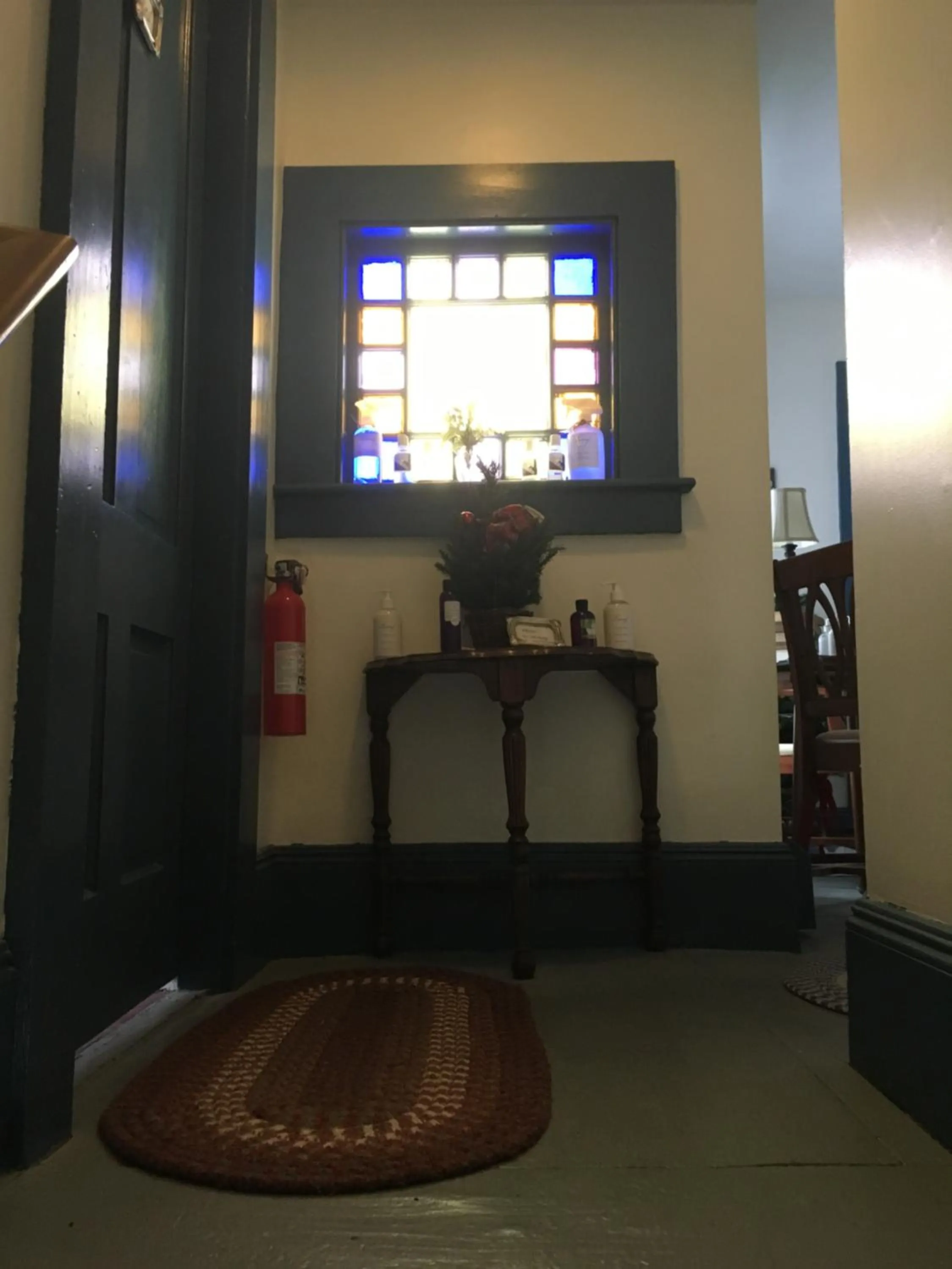 Seating area in Timber Post Bed & Breakfast