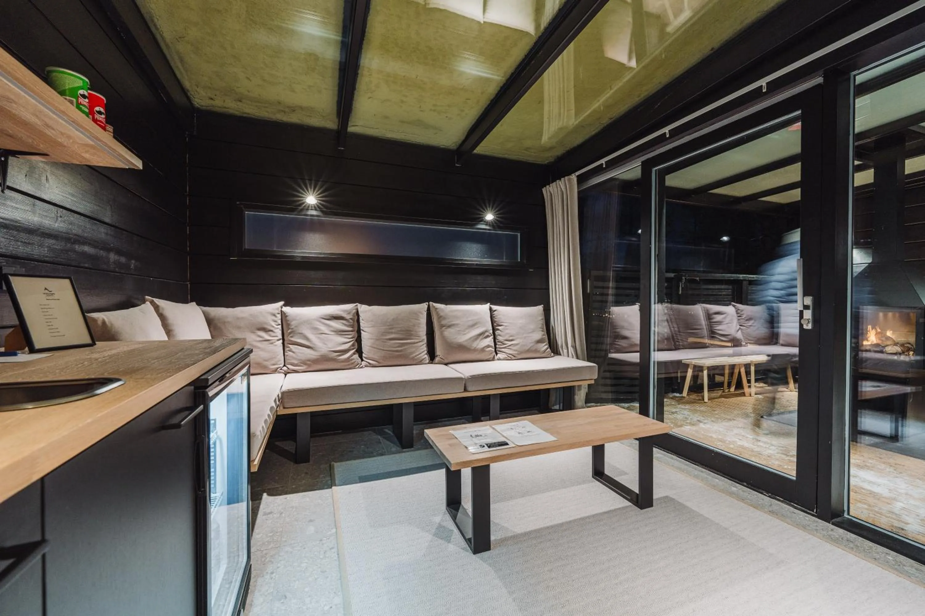 Sauna in Northern Lights Ranch