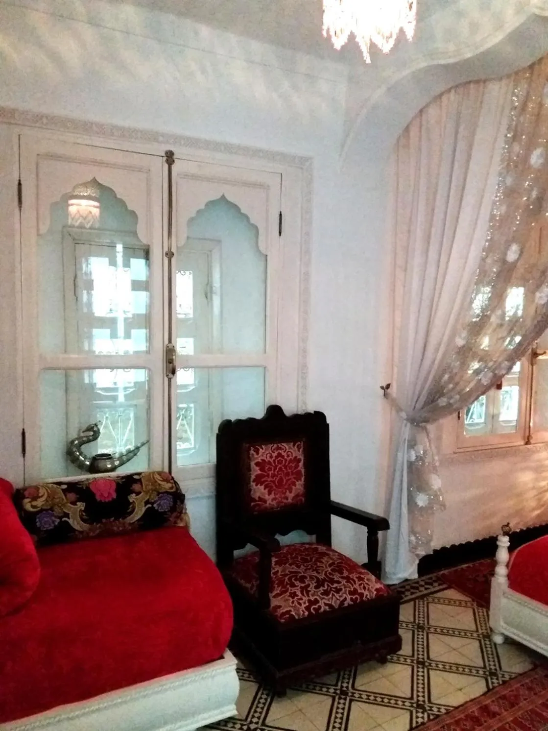 Bed in Riad Dar Arsama