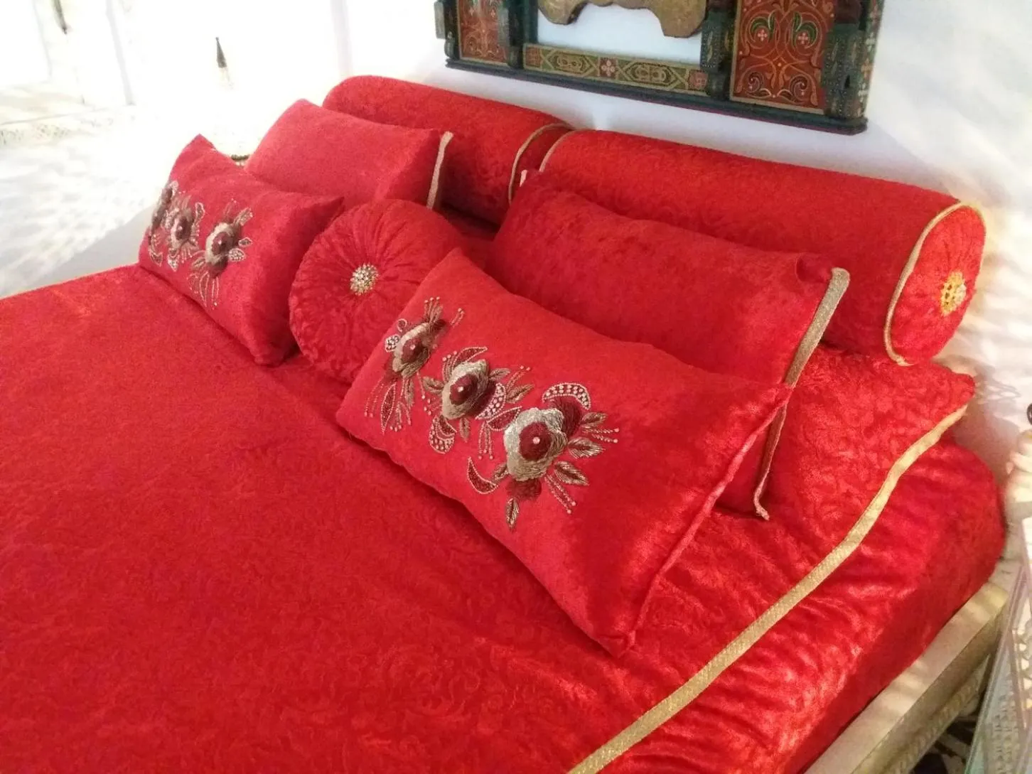 Bed in Riad Dar Arsama