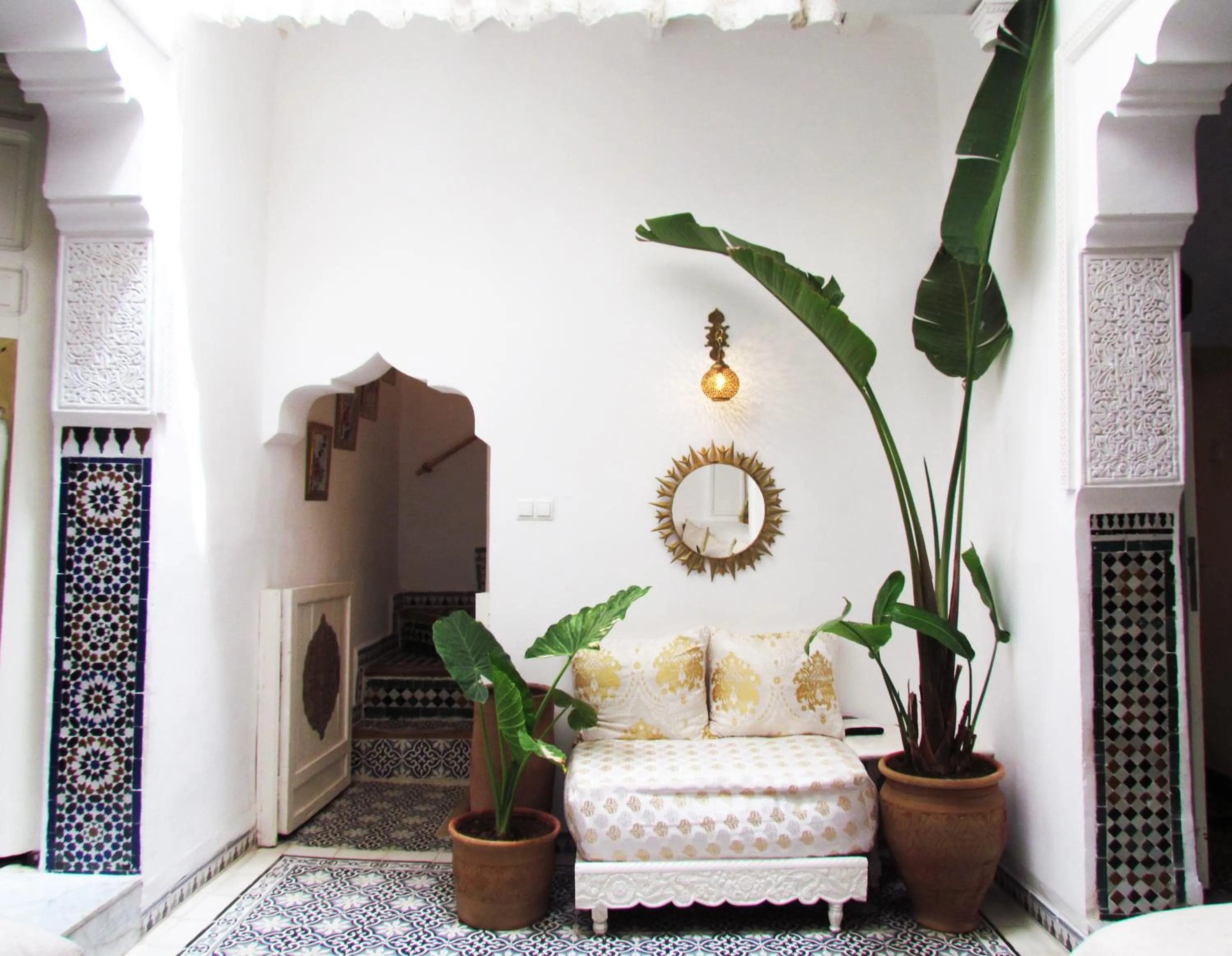 Patio in Riad Dar Arsama