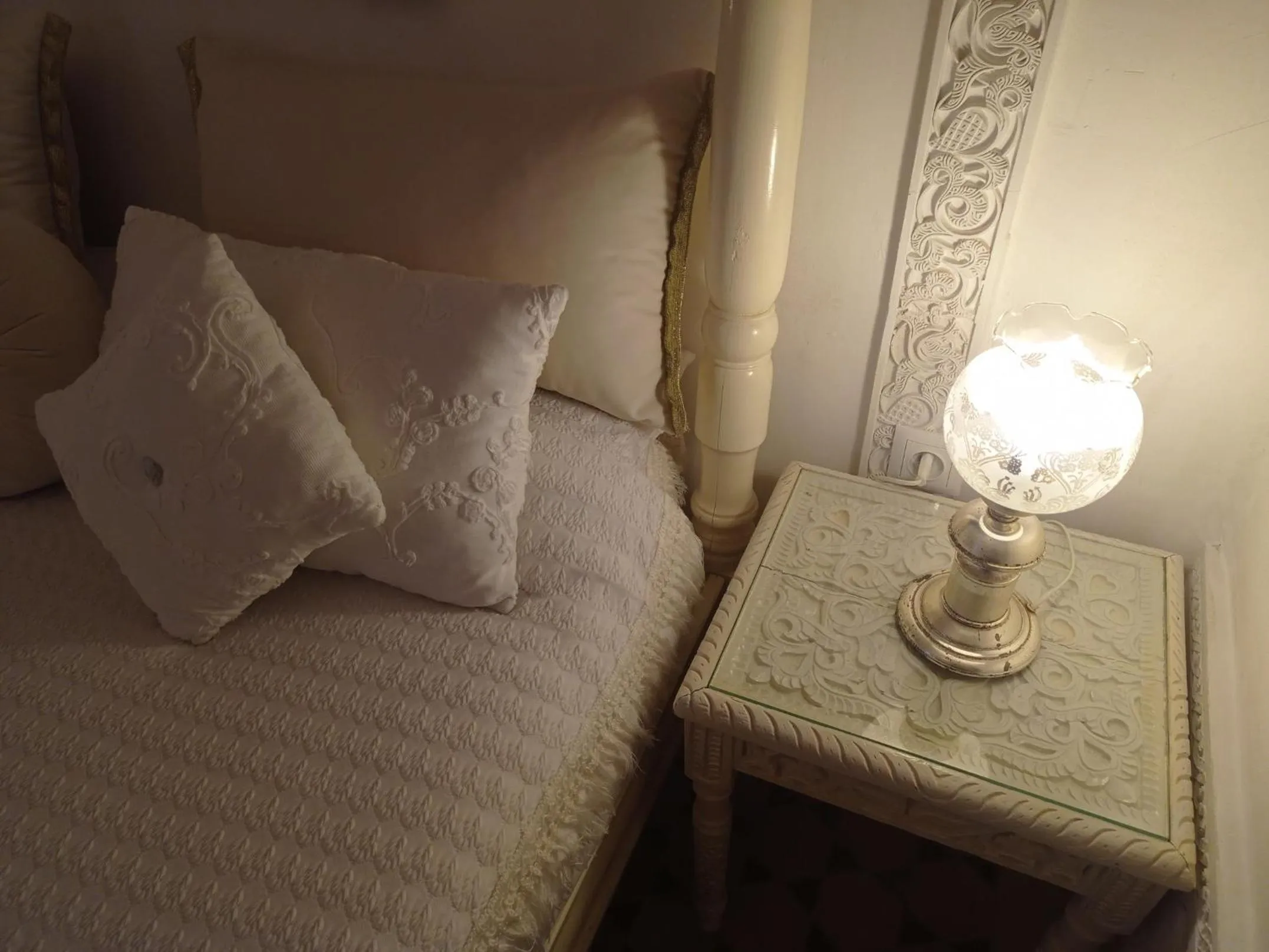 Bed in Riad Dar Arsama