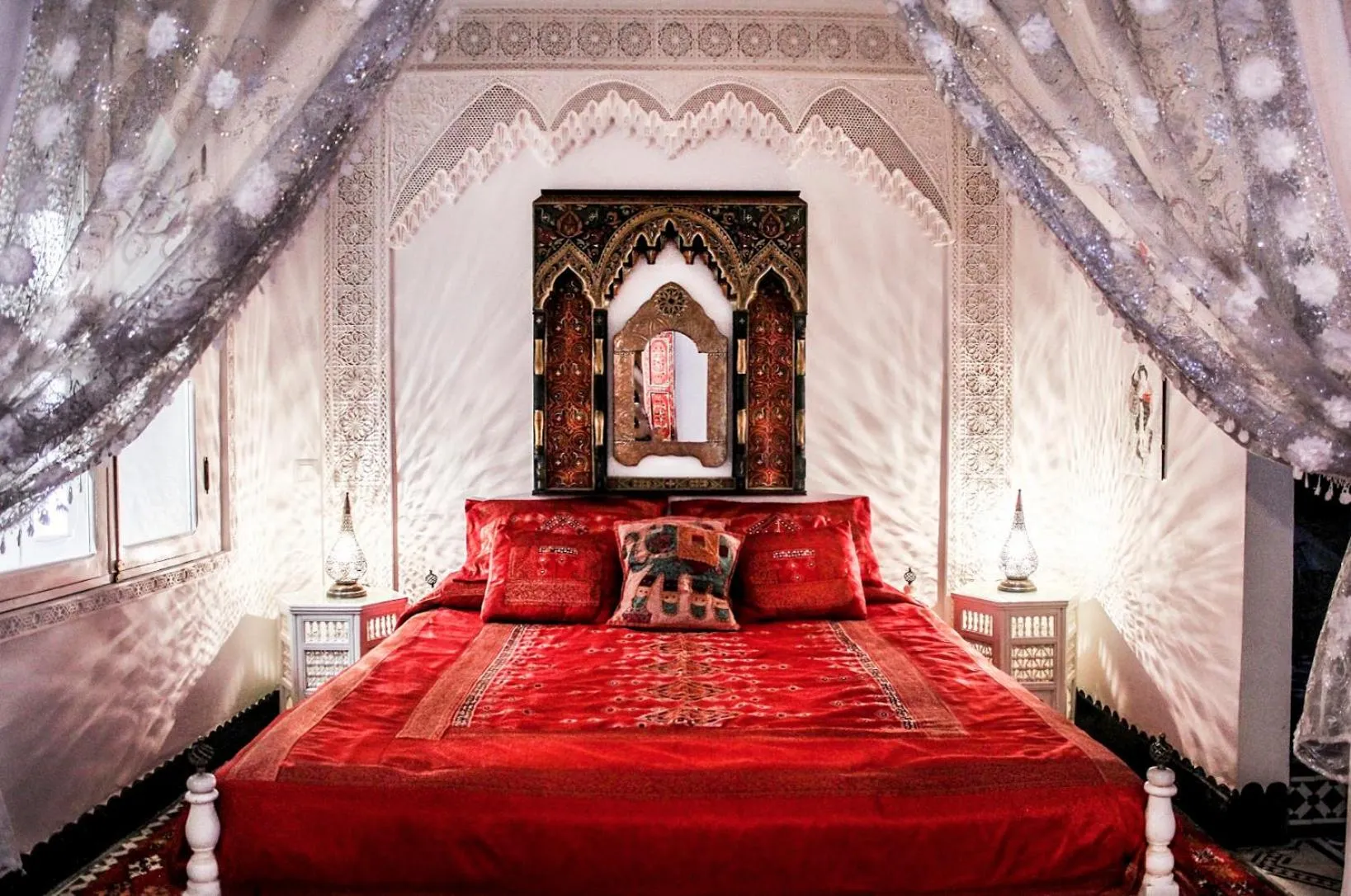 Bed in Riad Dar Arsama