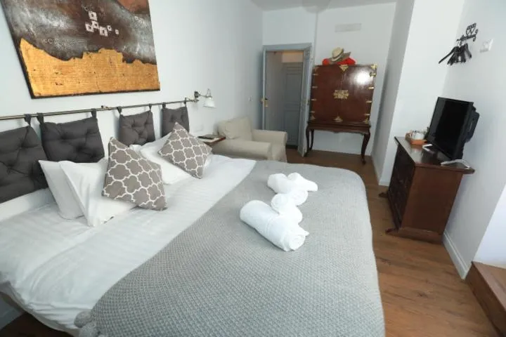 Bed in Casa Rural Miller's of Frigiliana