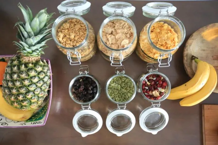 Continental breakfast in Casa Rural Miller's of Frigiliana