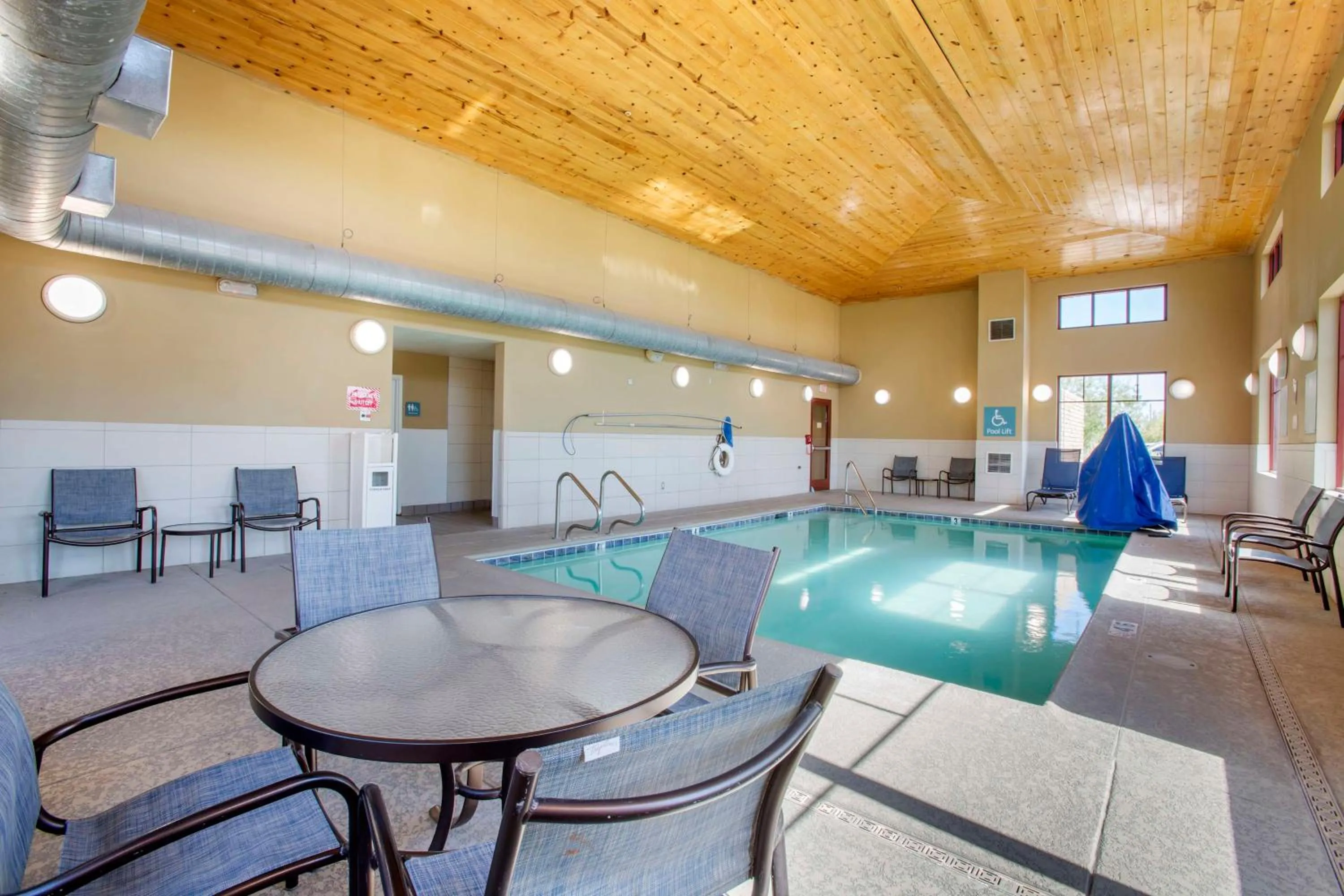 Pool view in Best Western Plus Chandler Hotel & Suites