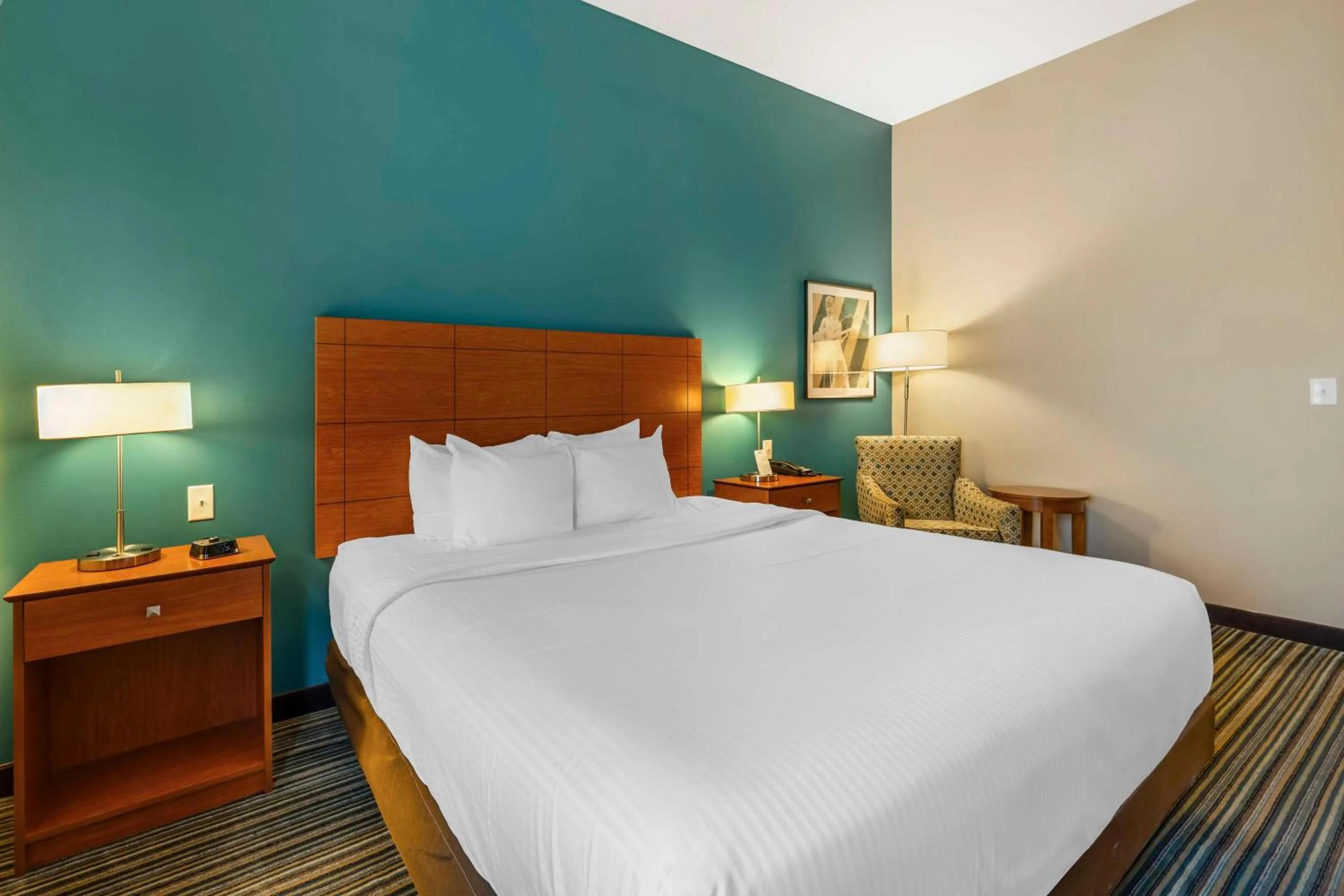 Bedroom, Bed in Best Western Plus Tuscumbia/Muscle Shoals Hotel & Suites
