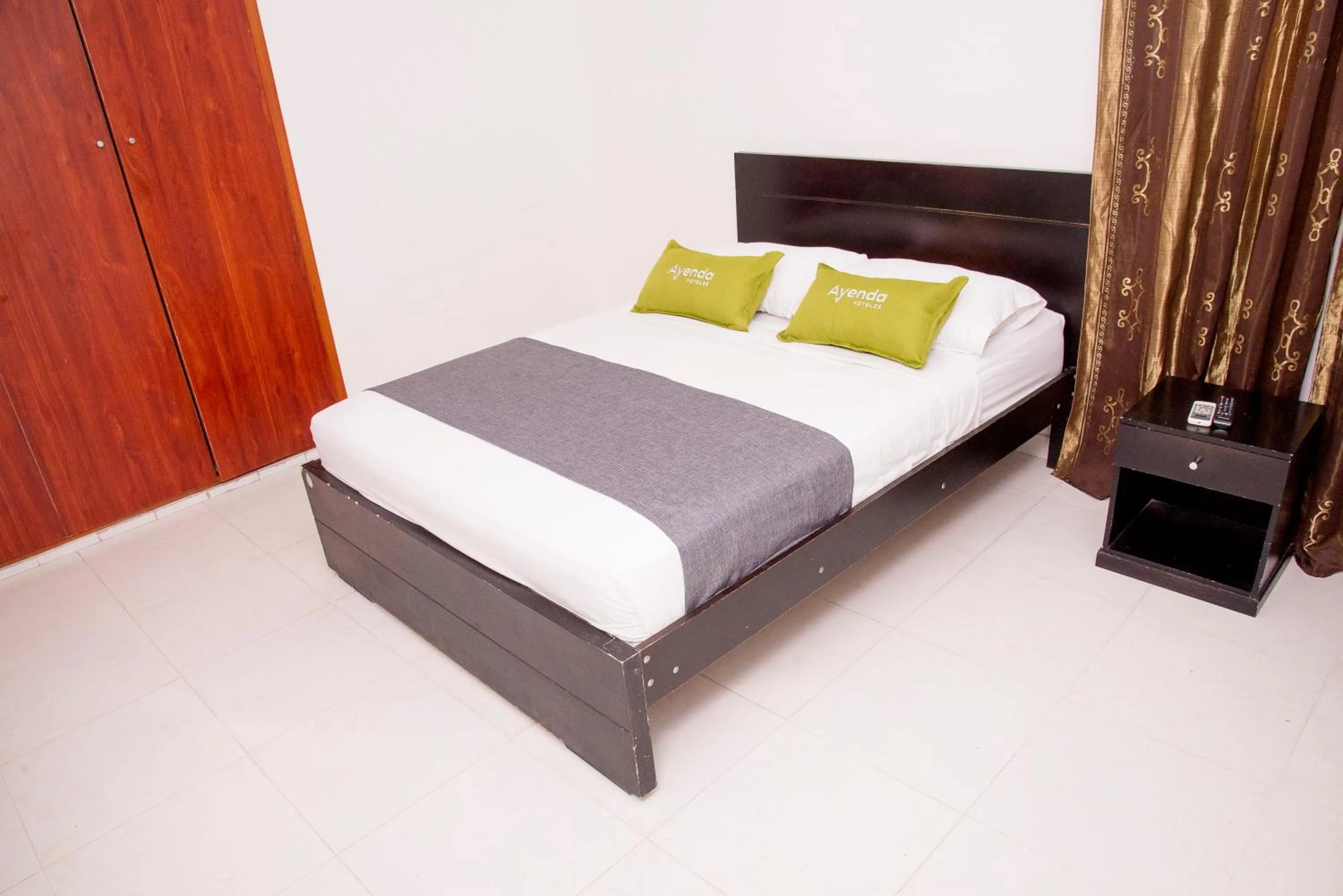 Bed in Hotel Coral Santa Marta