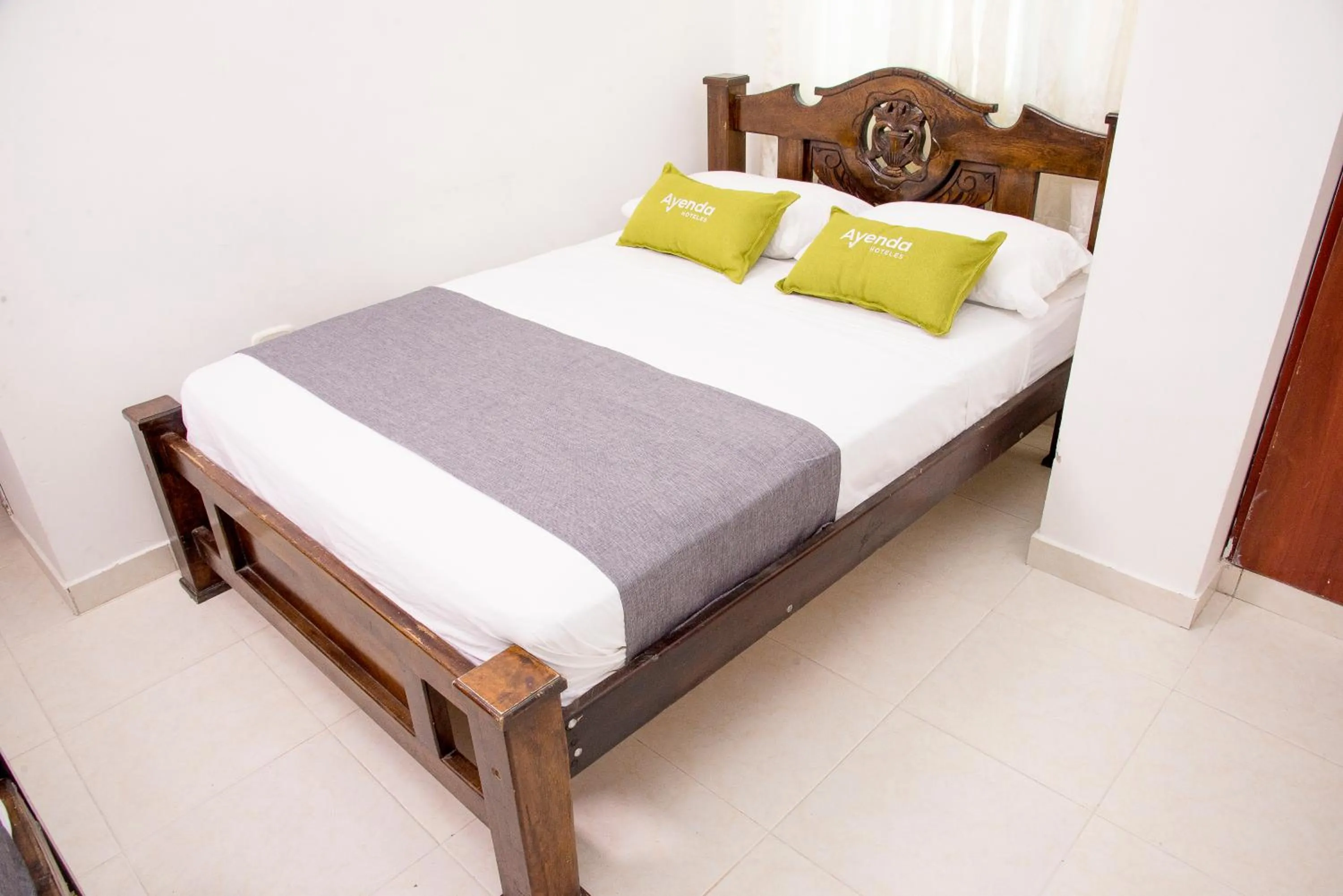 Bed in Hotel Coral Santa Marta