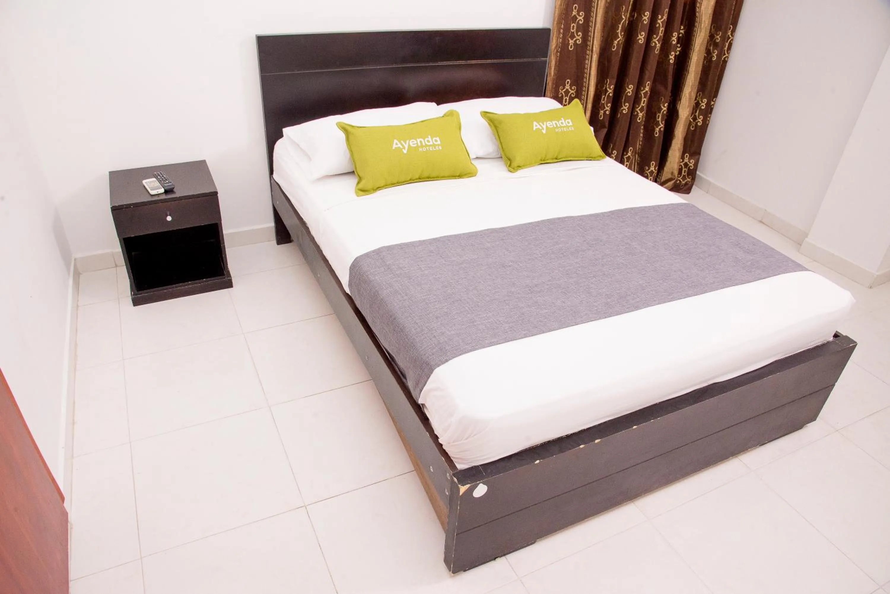 Bed in Hotel Coral Santa Marta