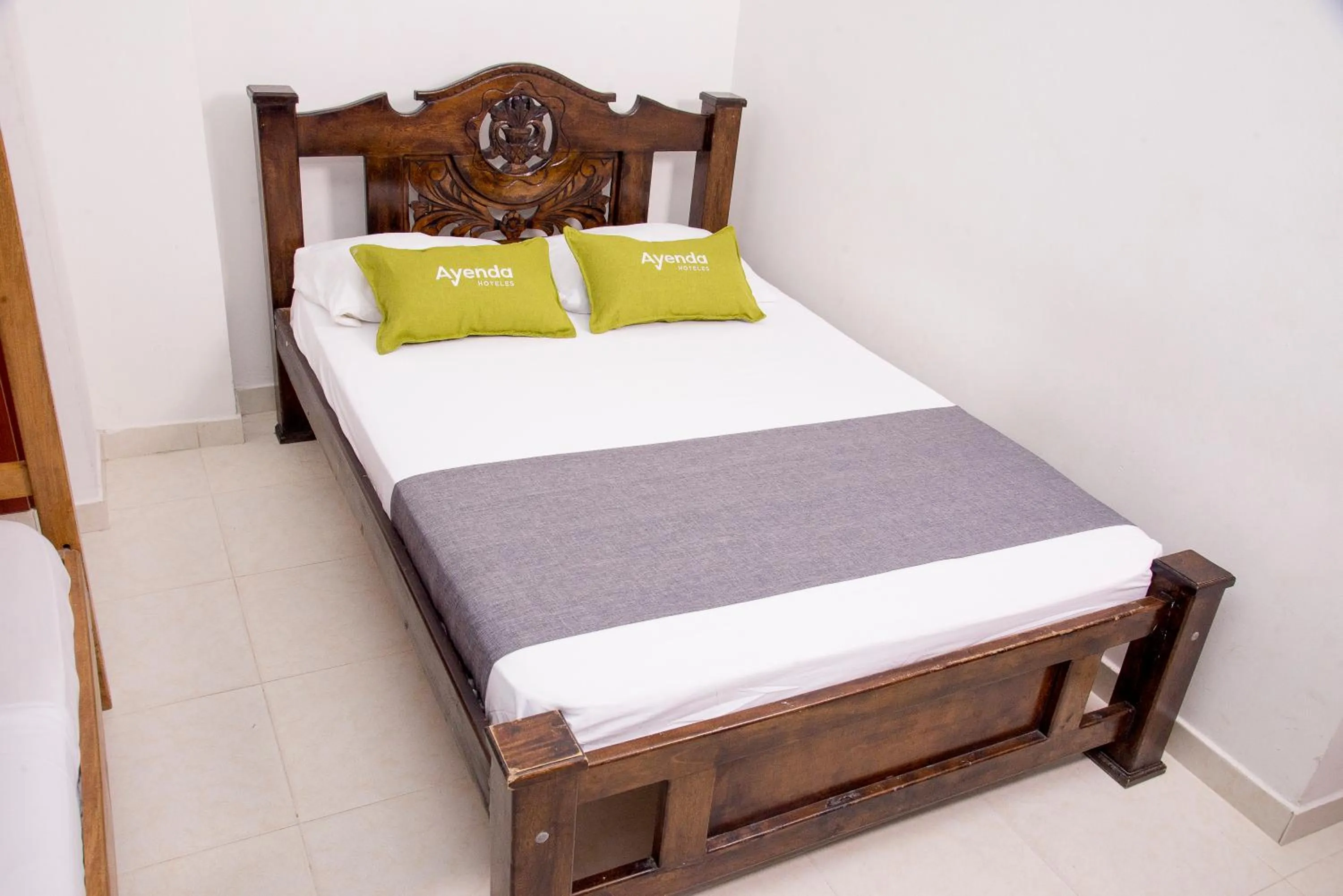Bed in Hotel Coral Santa Marta