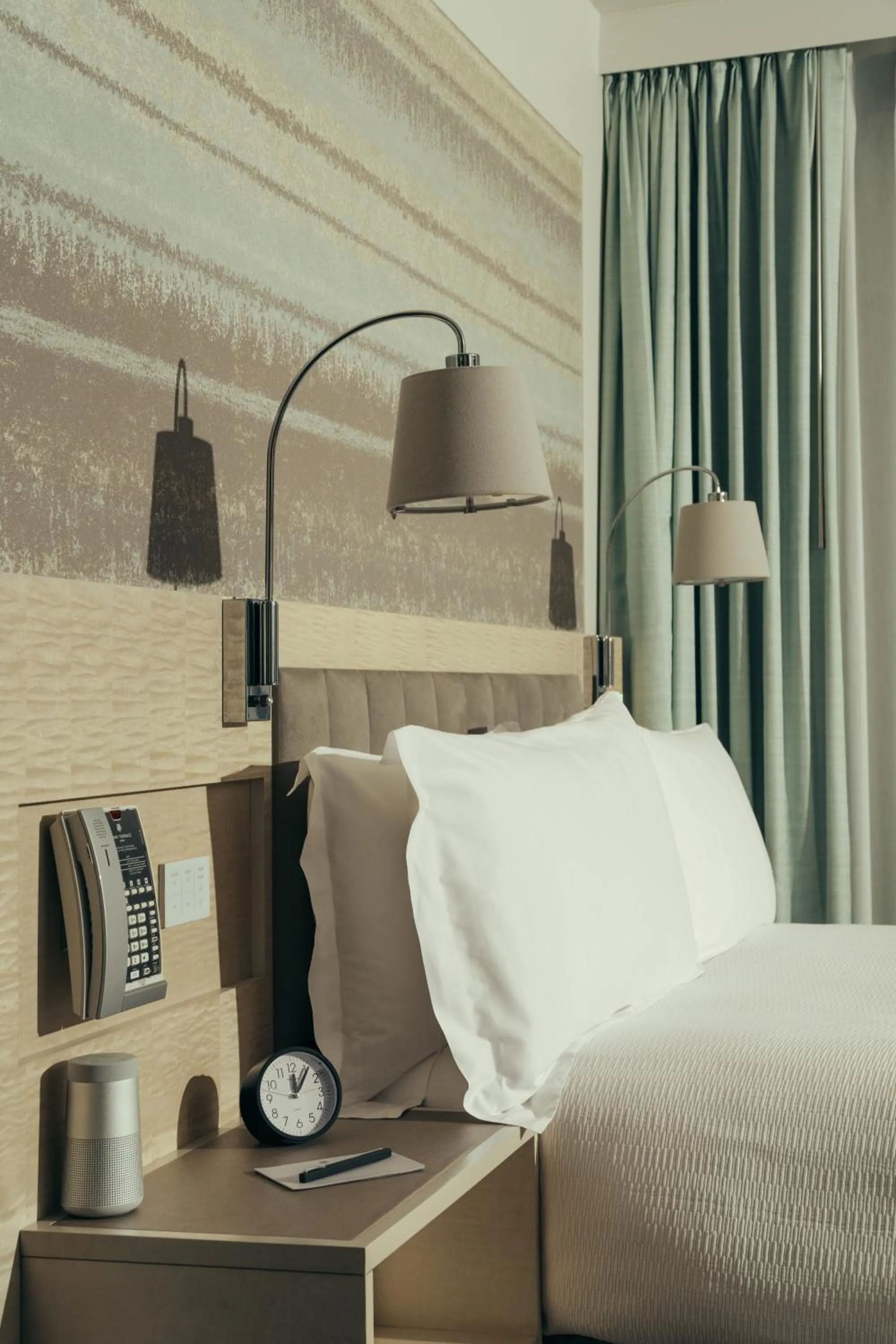 Bed in Park Terrace Hotel