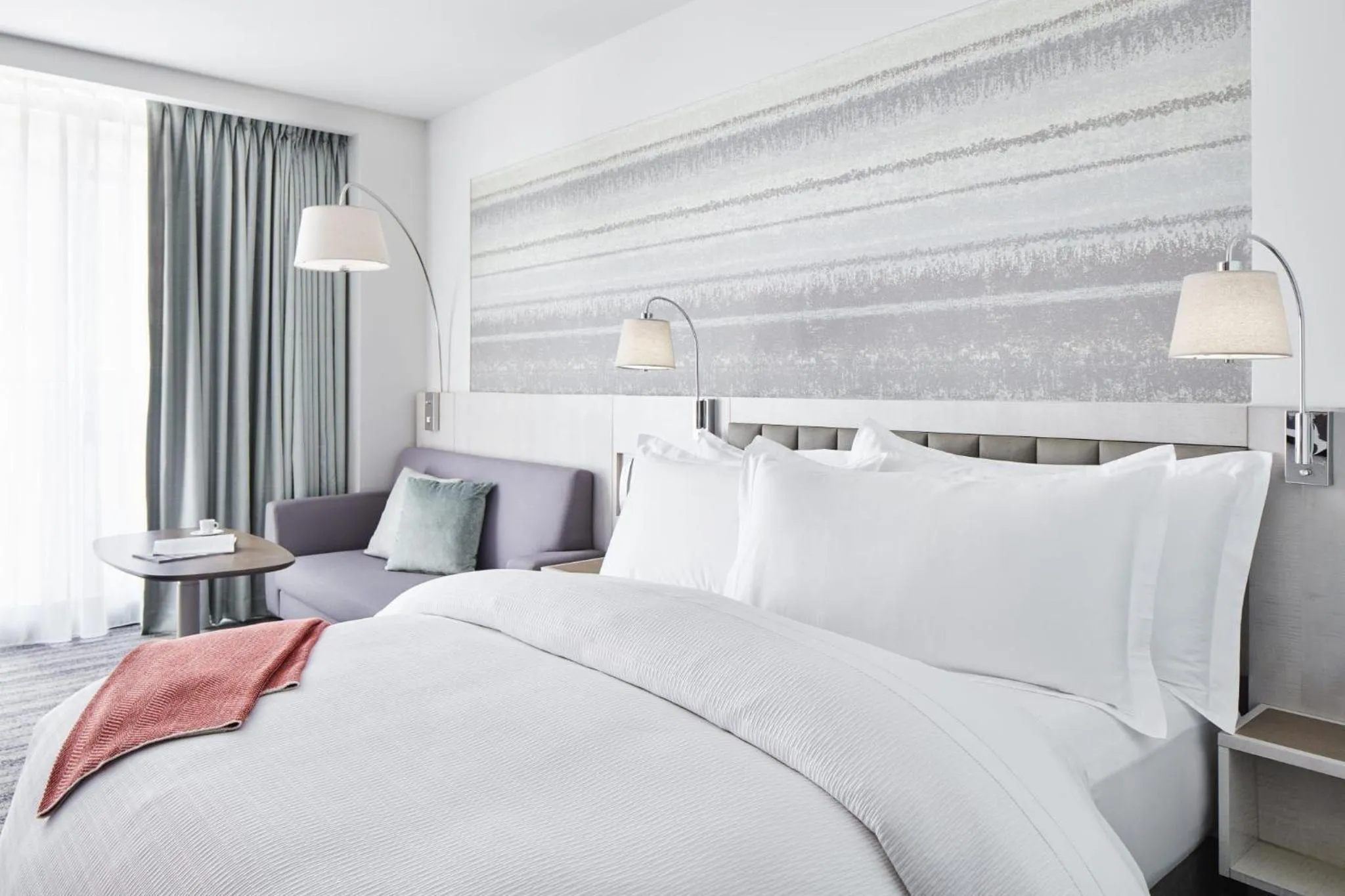 Bedroom, Bed in Park Terrace Hotel