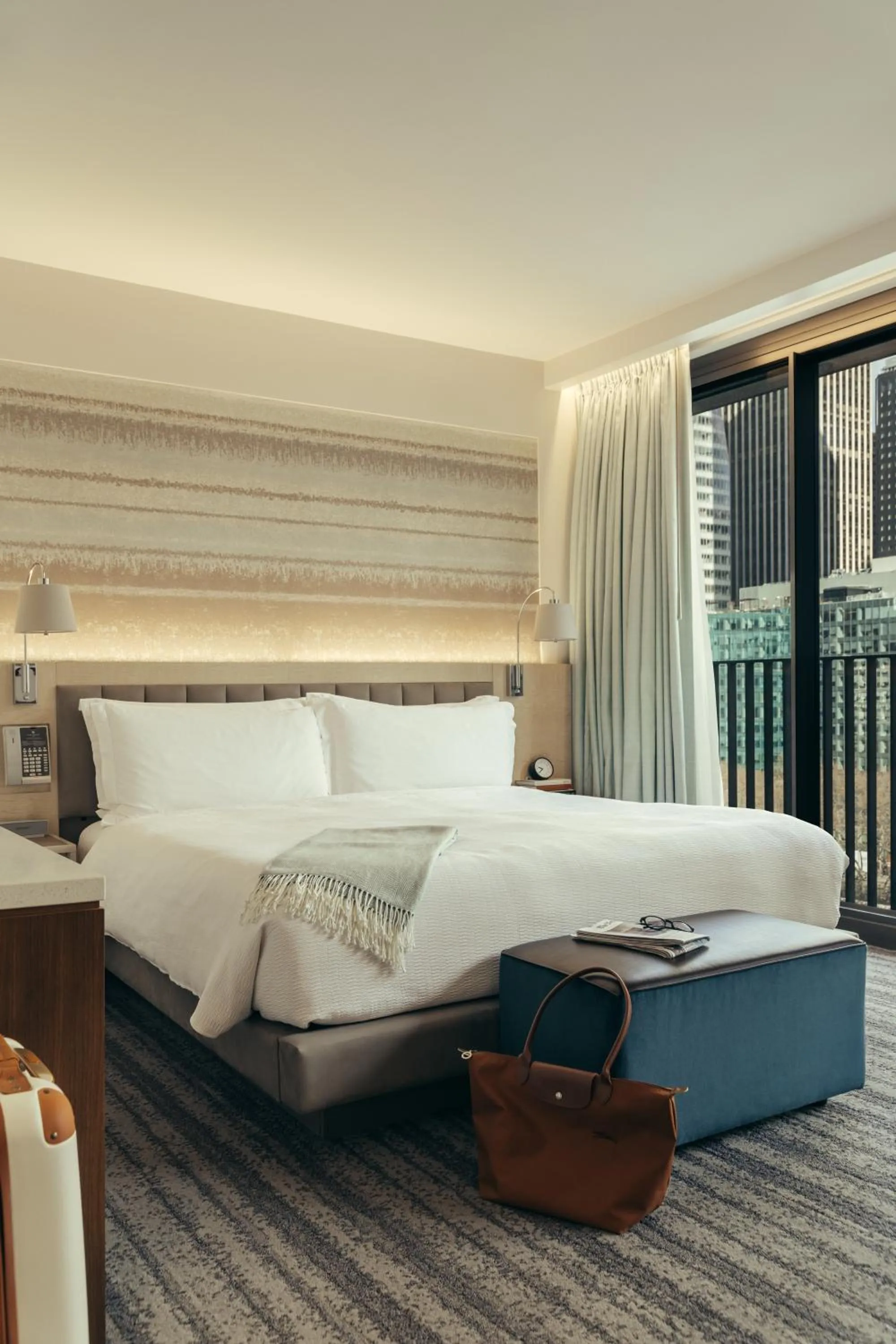 Bed in Park Terrace Hotel