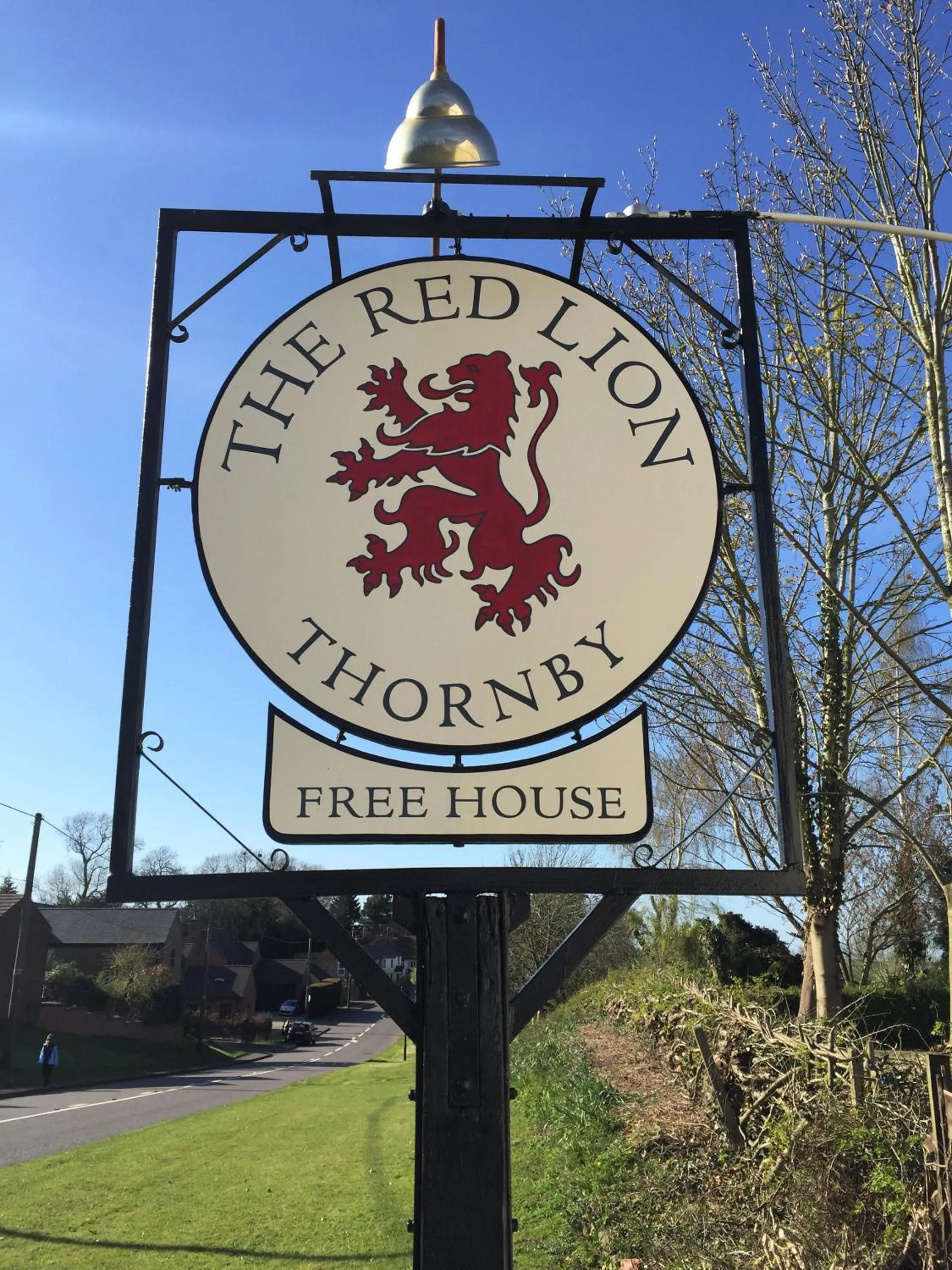 Property logo or sign in The Red Lion, Barn Accommodation